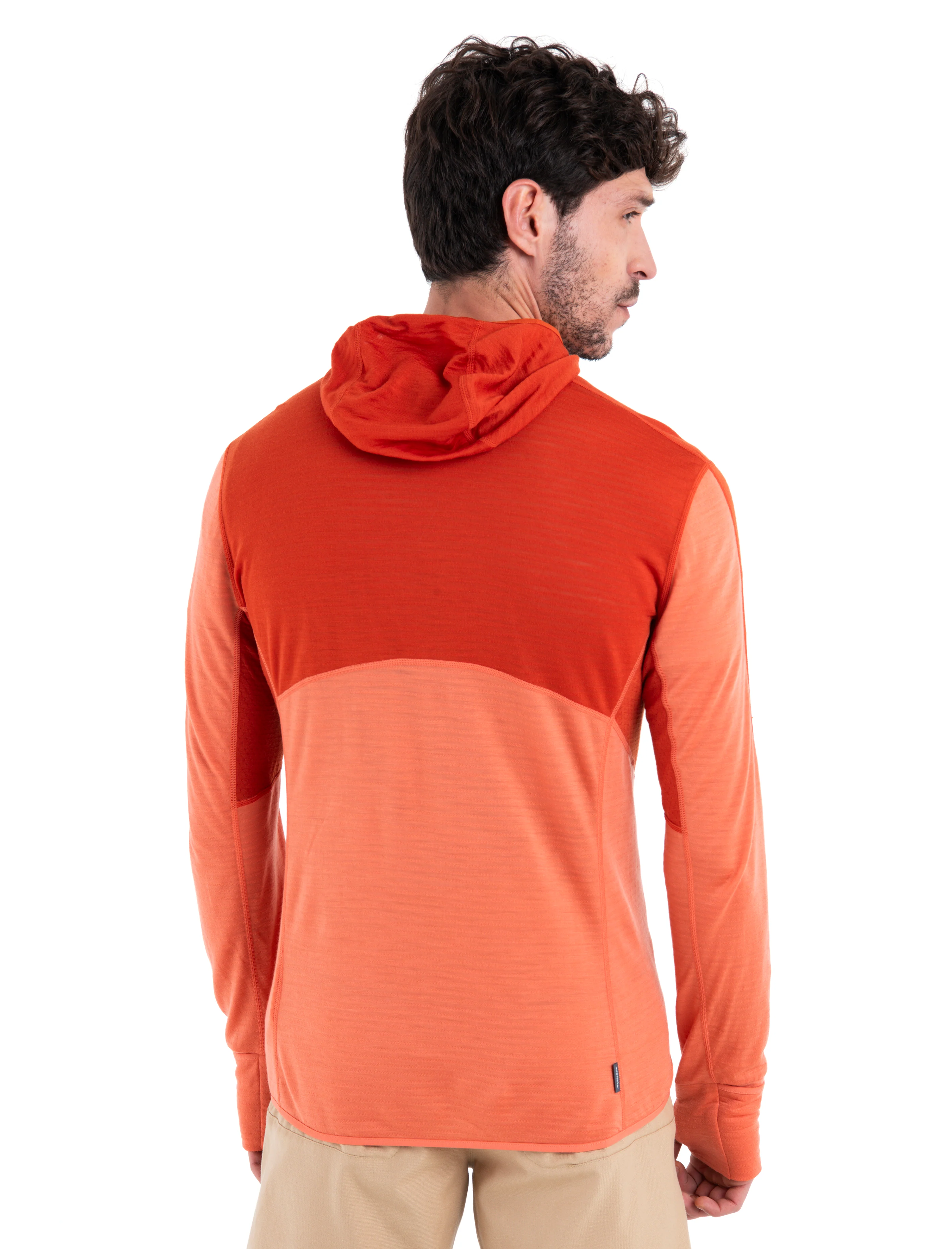 Men's Merino Blend 200 Realfleece⢠Descender Long Sleeve Zip Hoodie - Image 2