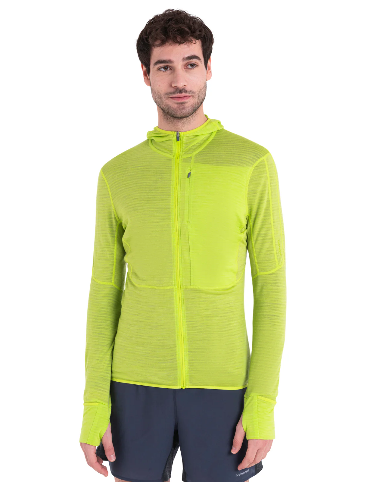 Men's Merino Blend 200 Realfleece⢠Descender Long Sleeve Zip Hoodie