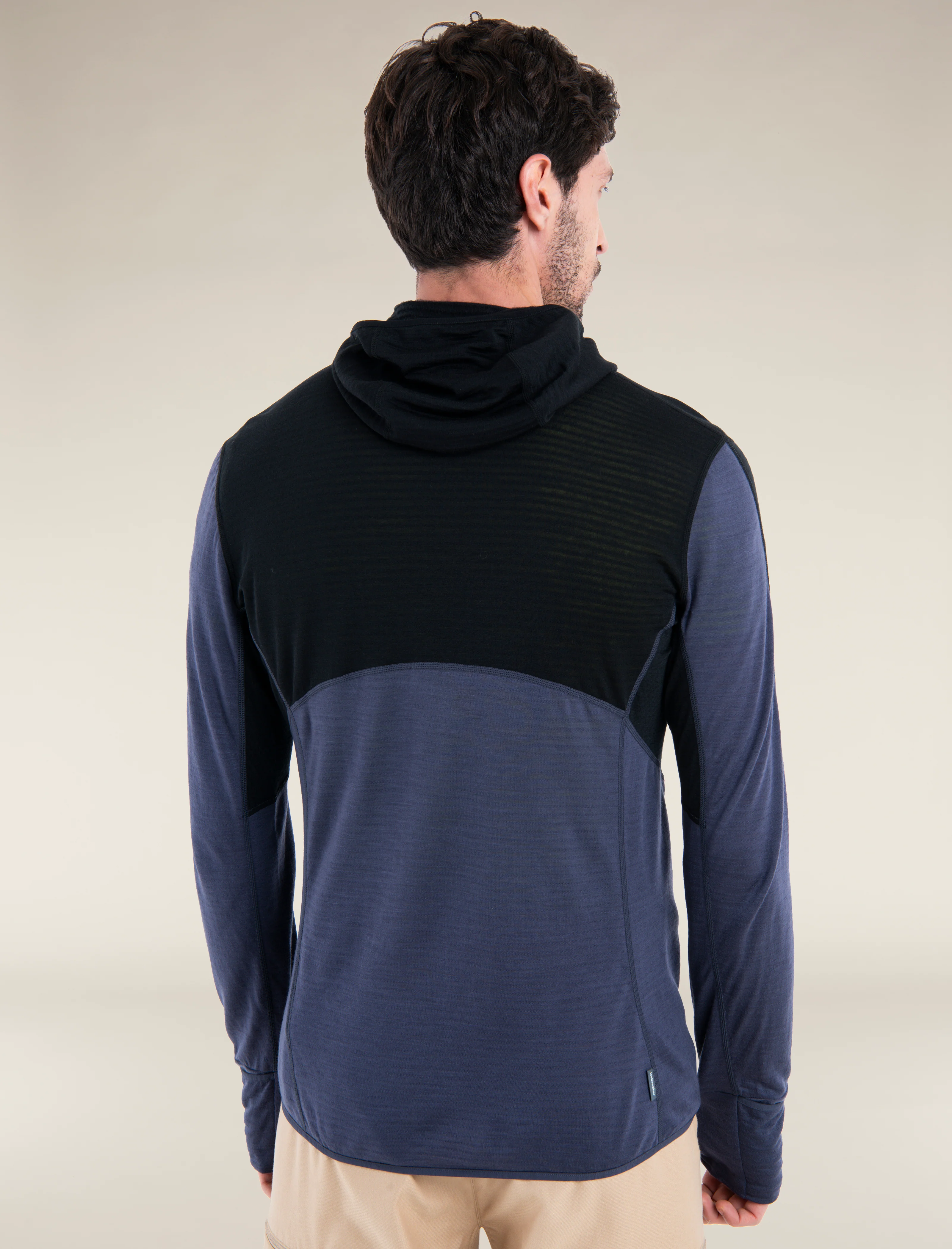 Men's Merino Blend 200 Realfleece⢠Descender Long Sleeve Zip Hoodie - Image 2