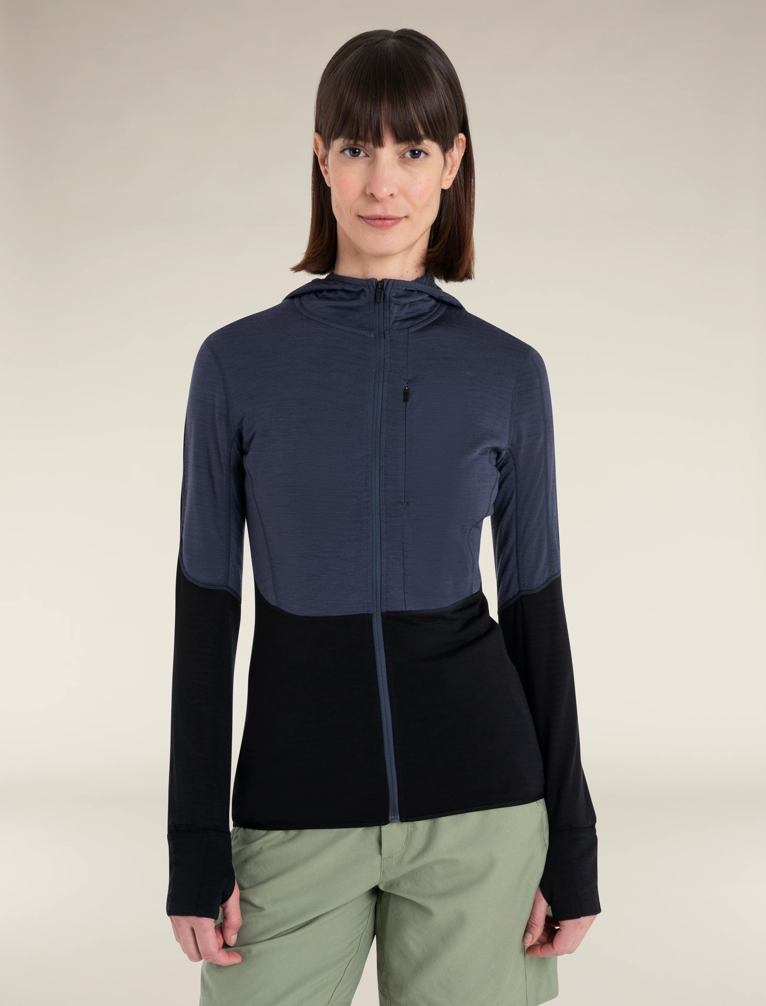 Women's Merino Blend 200 Realfleece⢠Descender Long Sleeve Zip Hoodie