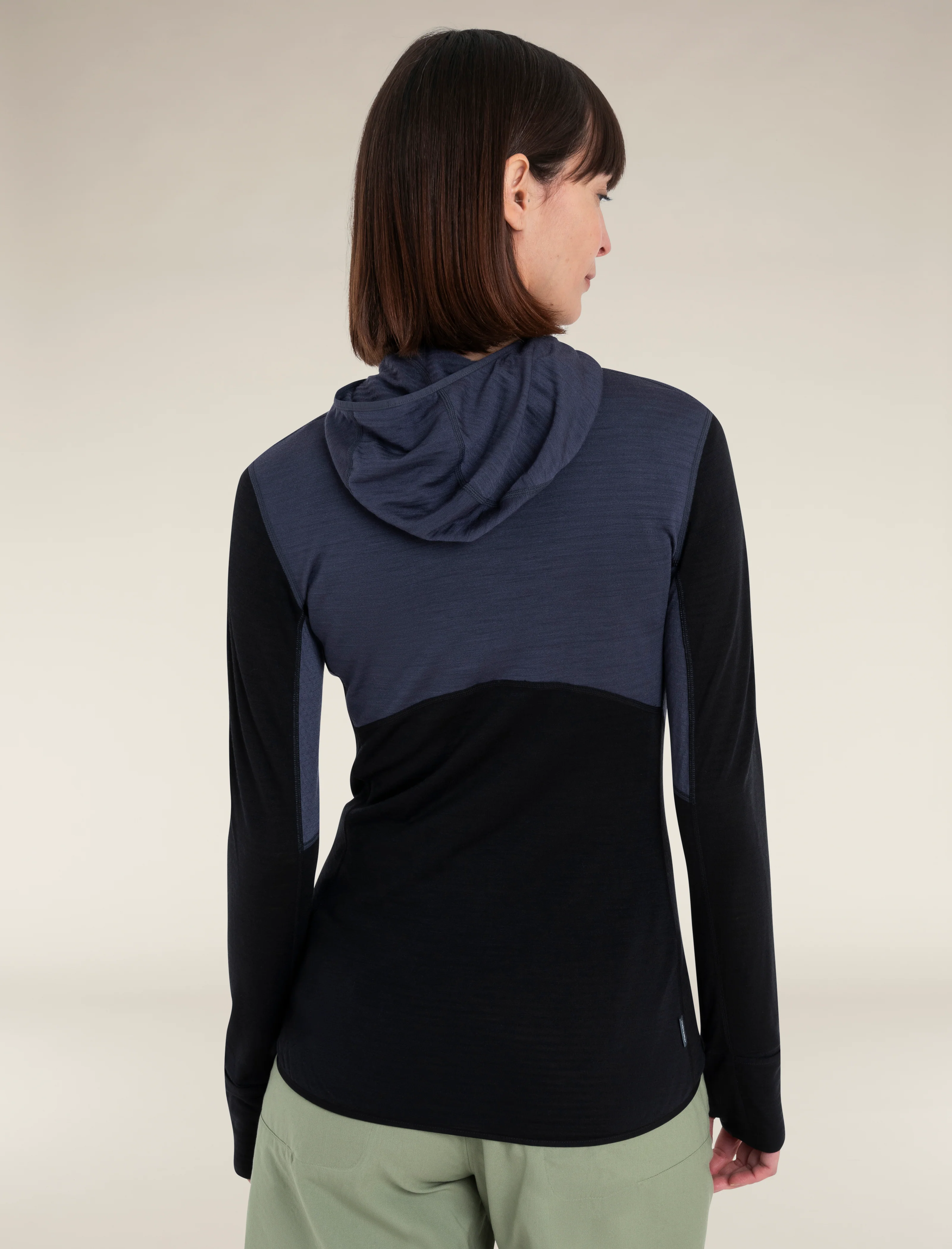 Women's Merino Blend 200 Realfleece⢠Descender Long Sleeve Zip Hoodie - Image 2