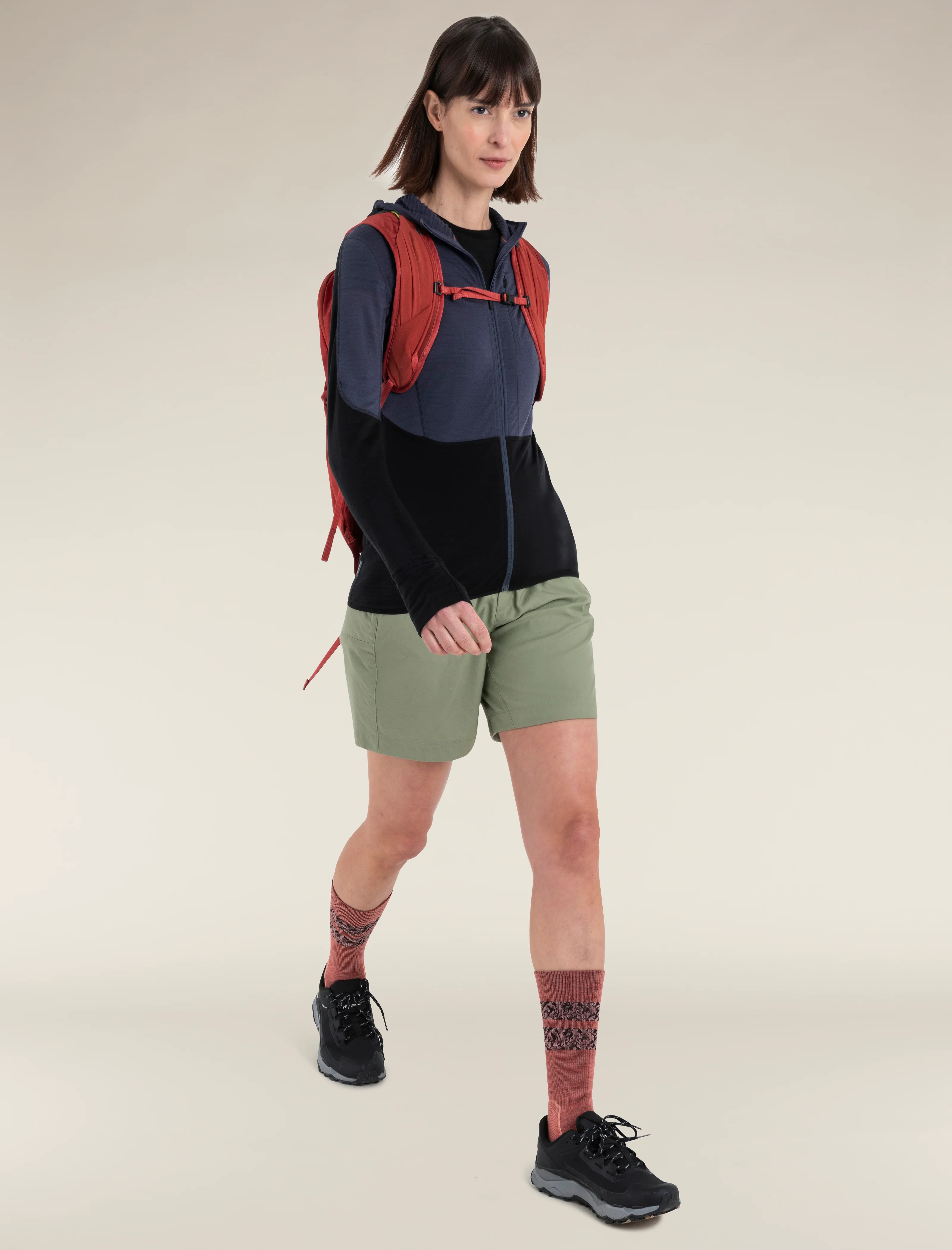Women's Merino Blend 200 Realfleece⢠Descender Long Sleeve Zip Hoodie - Image 4