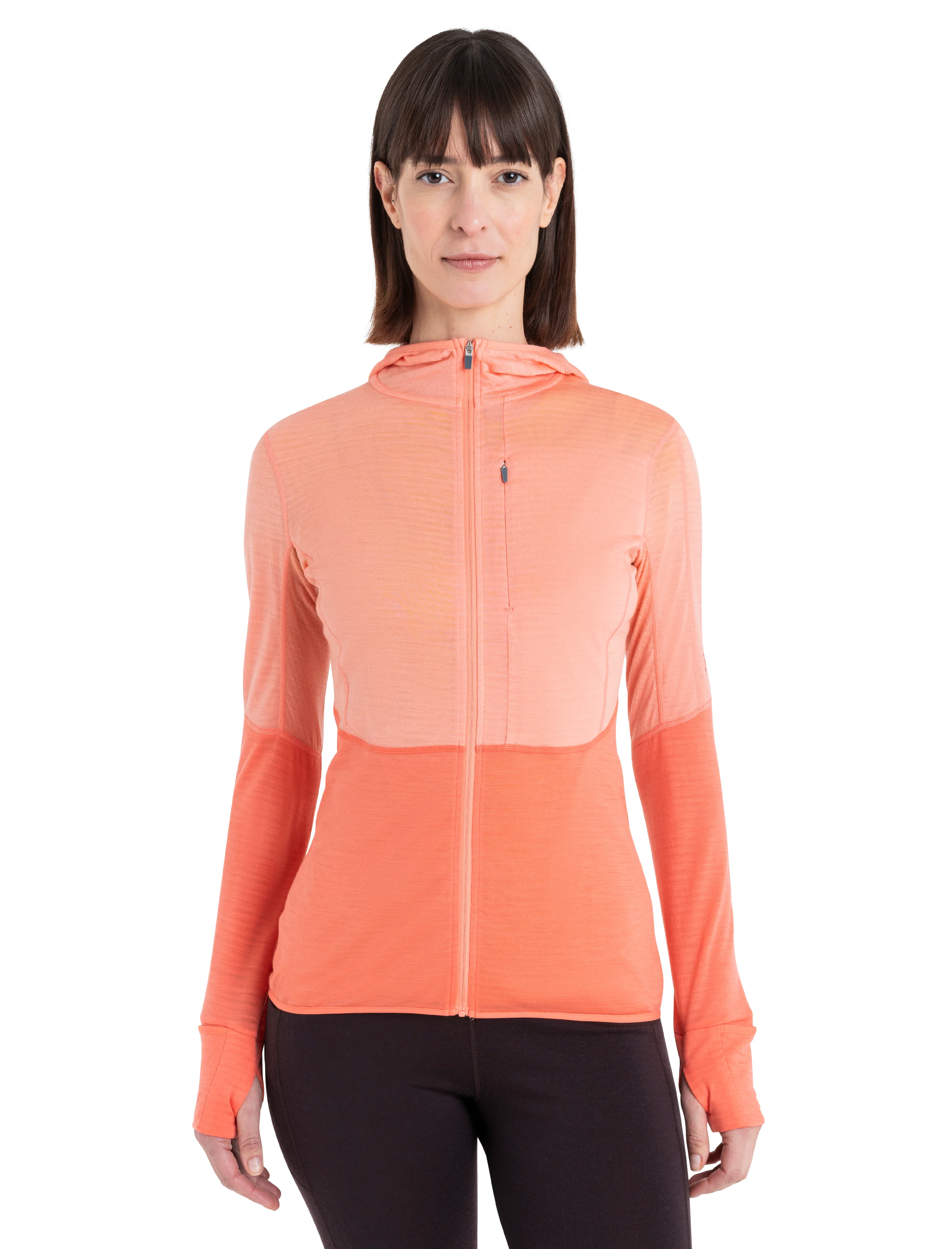 Women's Merino Blend 200 Realfleece⢠Descender Long Sleeve Zip Hoodie