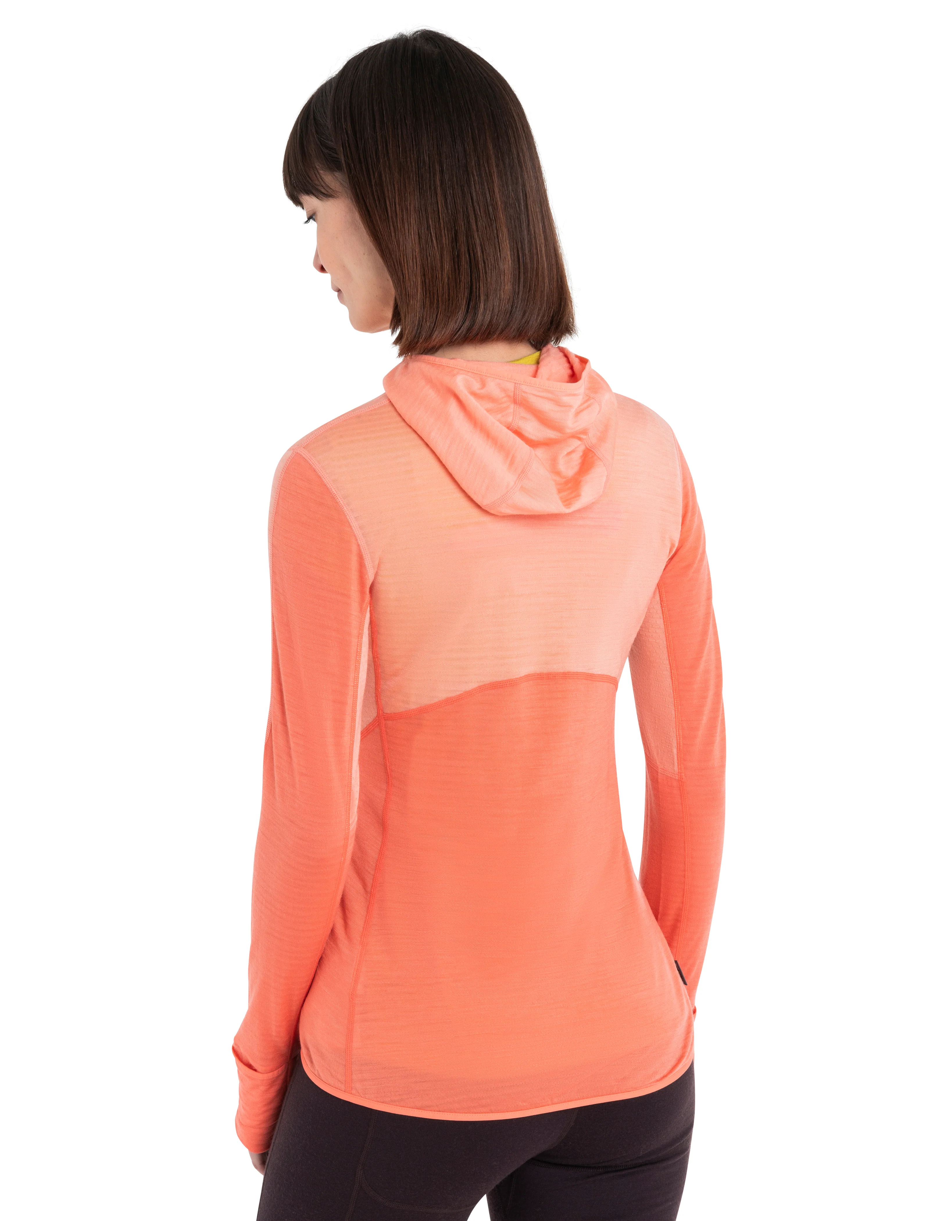 Women's Merino Blend 200 Realfleece⢠Descender Long Sleeve Zip Hoodie - Image 2