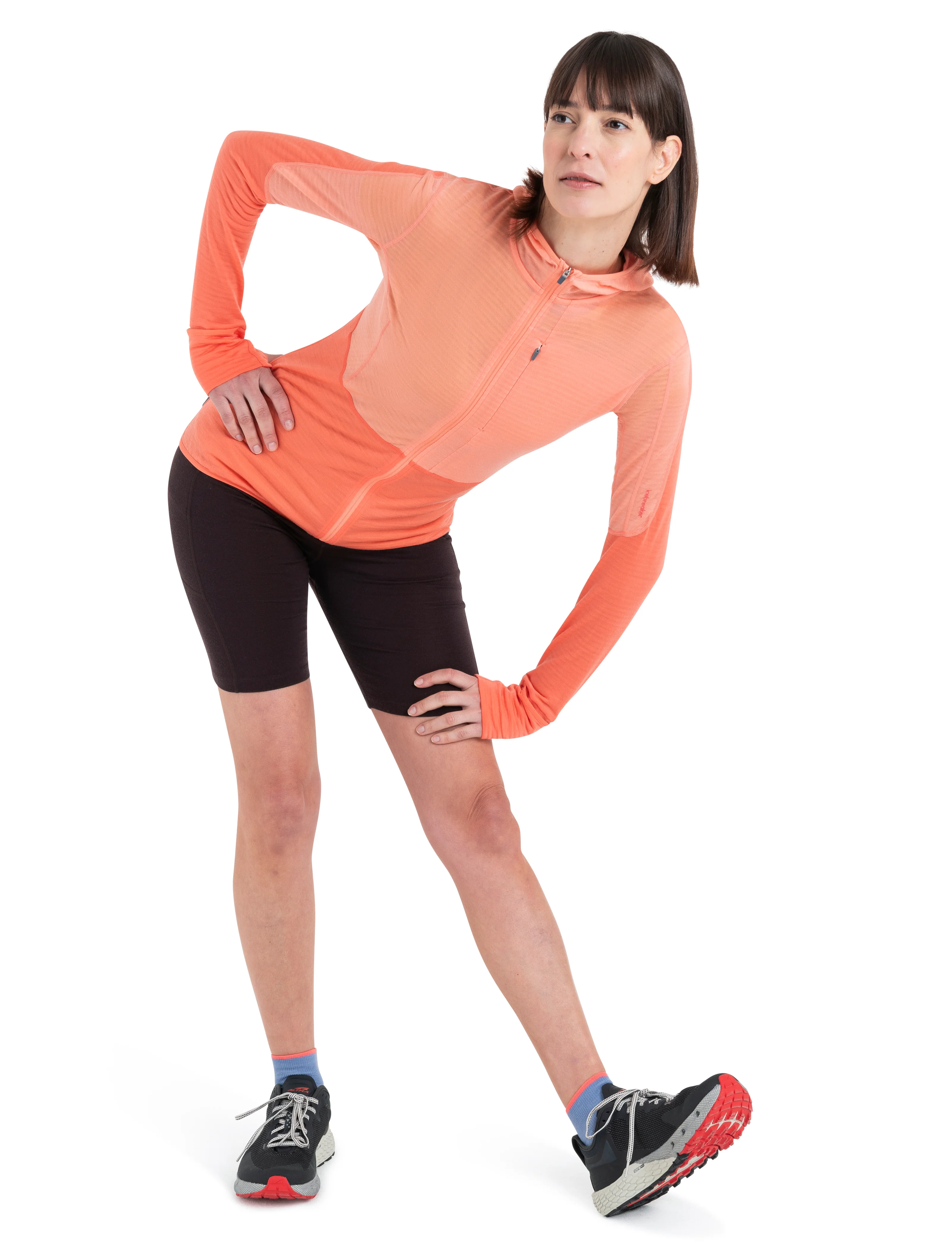 Women's Merino Blend 200 Realfleece⢠Descender Long Sleeve Zip Hoodie - Image 4