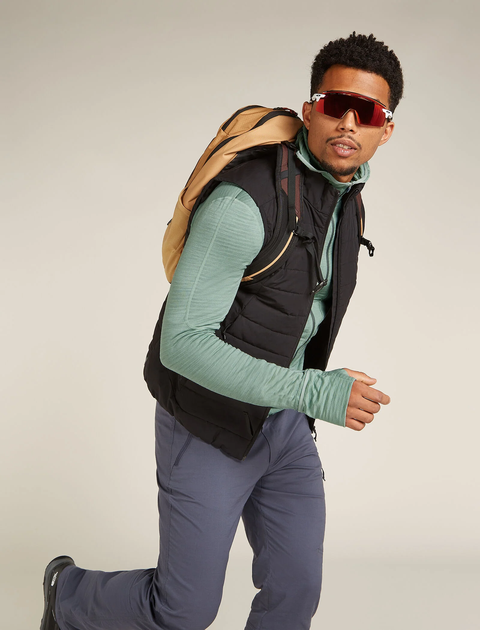Men's Merino Blend 200 Realfleece⢠Descender Long Sleeve Zip Hoodie - Image 4