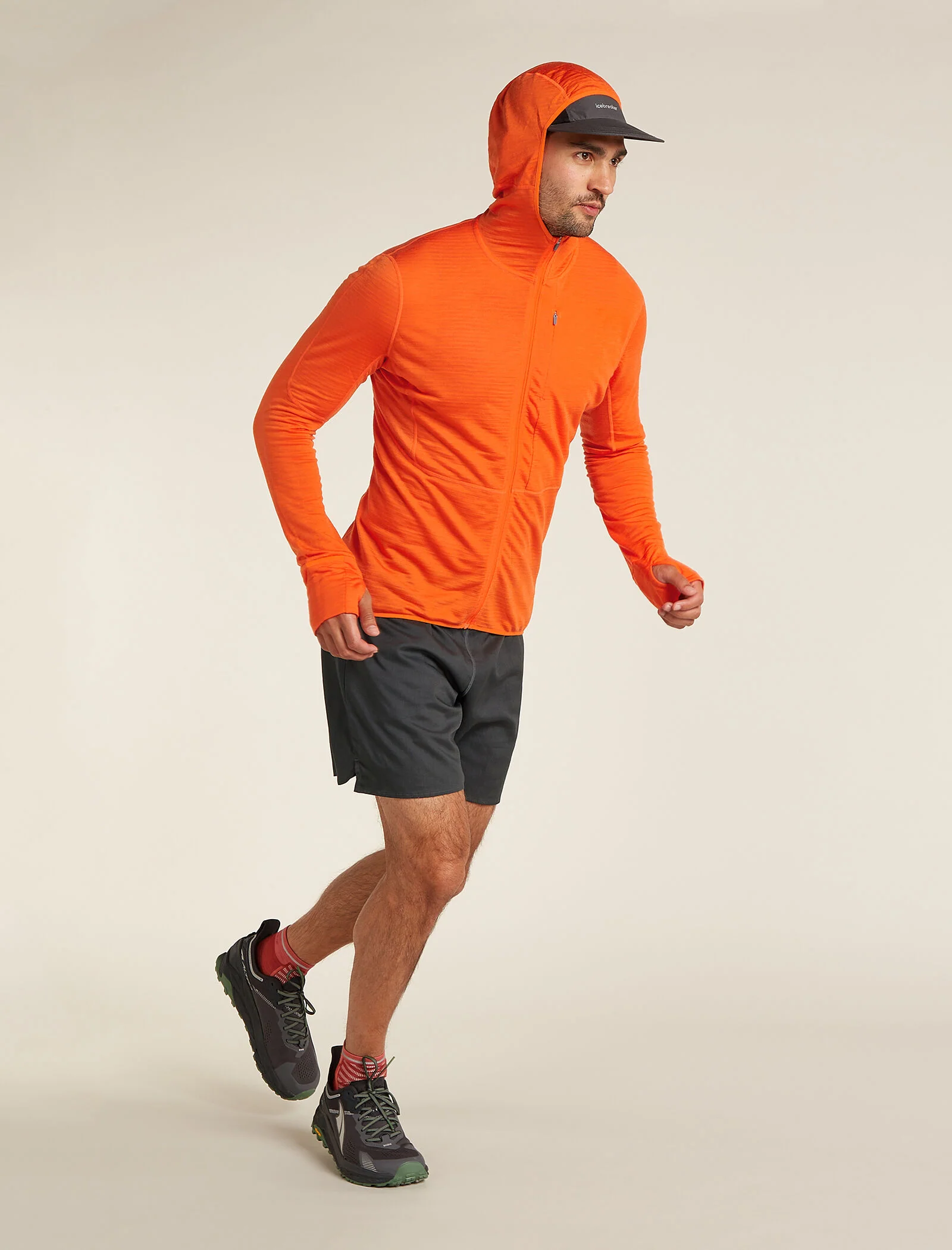 Men's Merino Blend 200 Realfleece⢠Descender Long Sleeve Zip Hoodie - Image 4