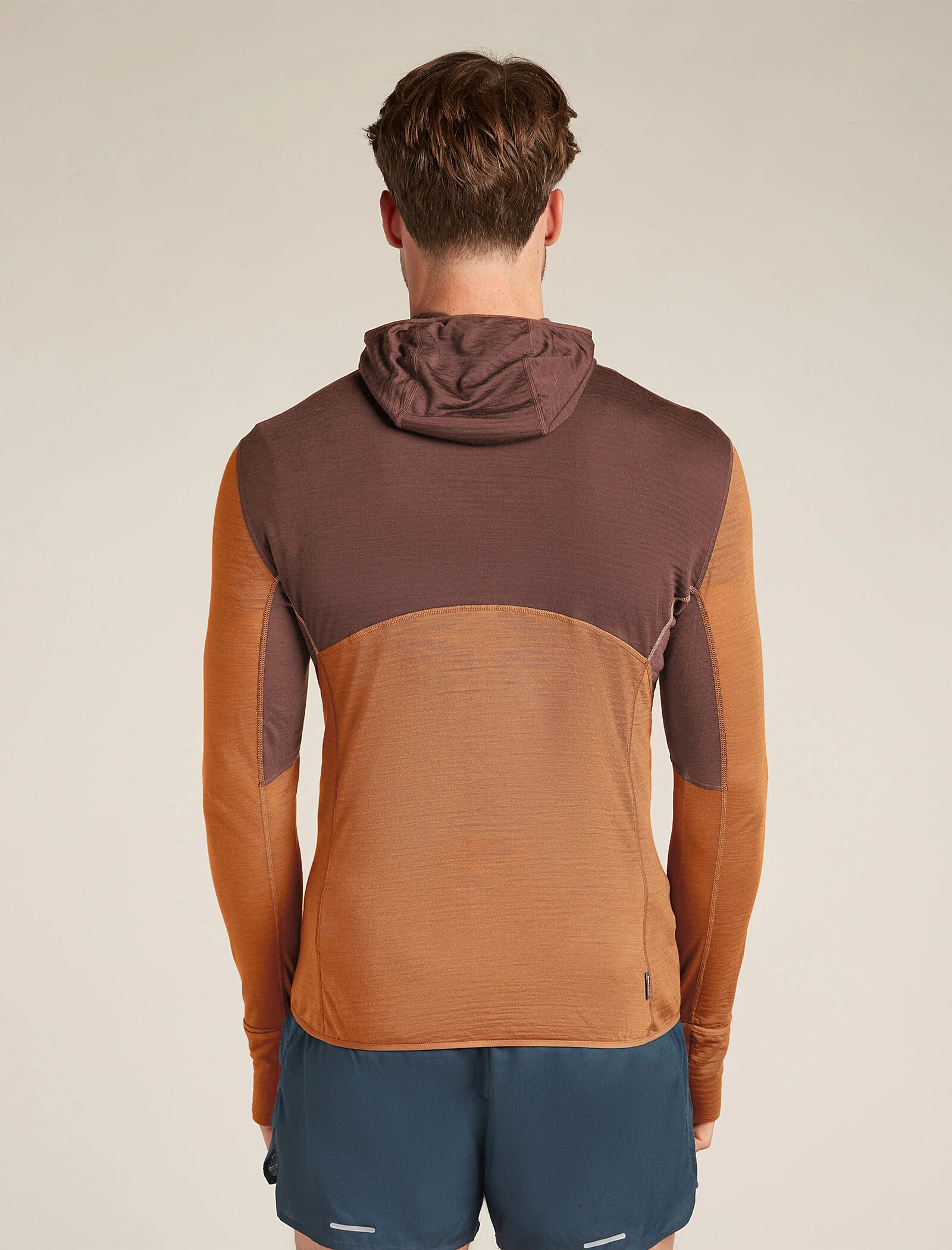 Men's Merino Blend 200 Realfleece⢠Descender Long Sleeve Zip Hoodie - Image 2