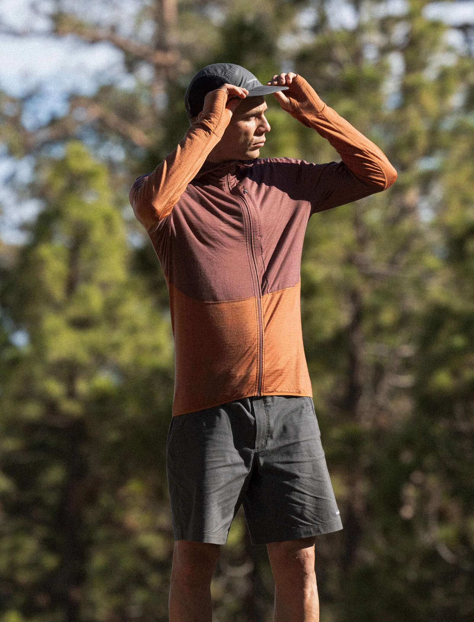 Men's Merino Blend 200 Realfleece⢠Descender Long Sleeve Zip Hoodie - Image 5