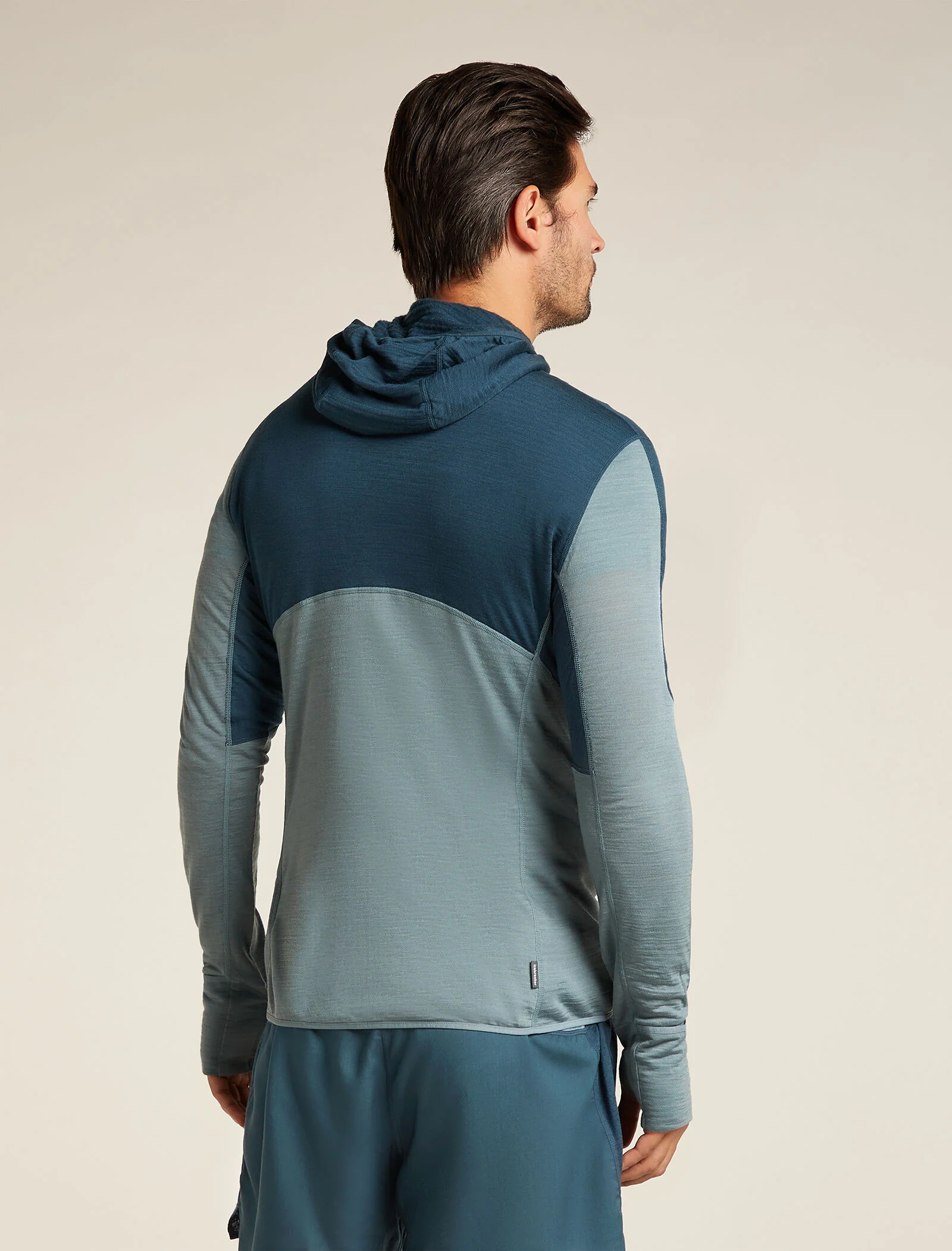 Men's Merino Blend 200 Realfleece⢠Descender Long Sleeve Zip Hoodie - Image 2
