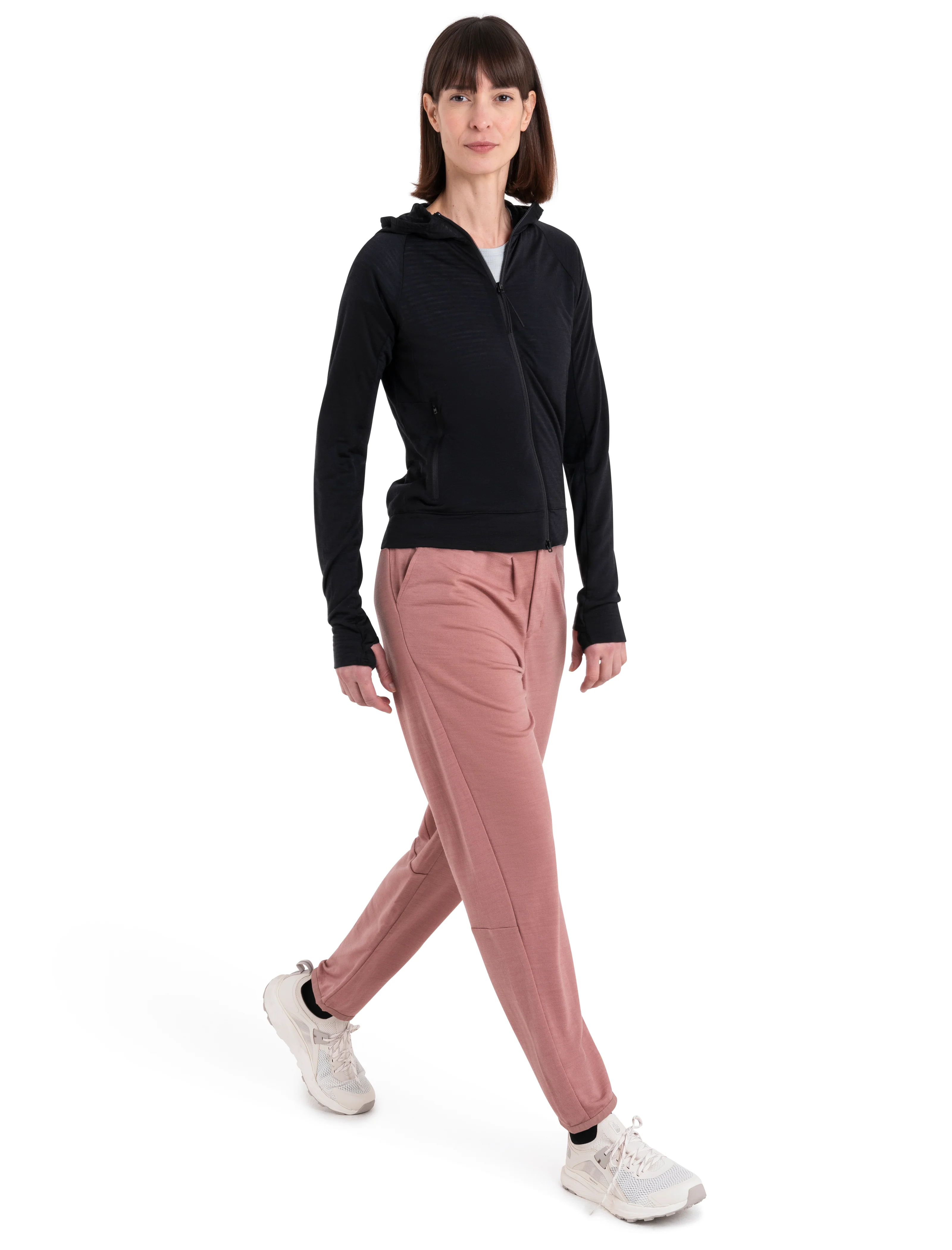 Women's Merino Blend 200 Realfleece⢠The North Face x icebreaker Long Sleeve Zip Hoodie - Image 4