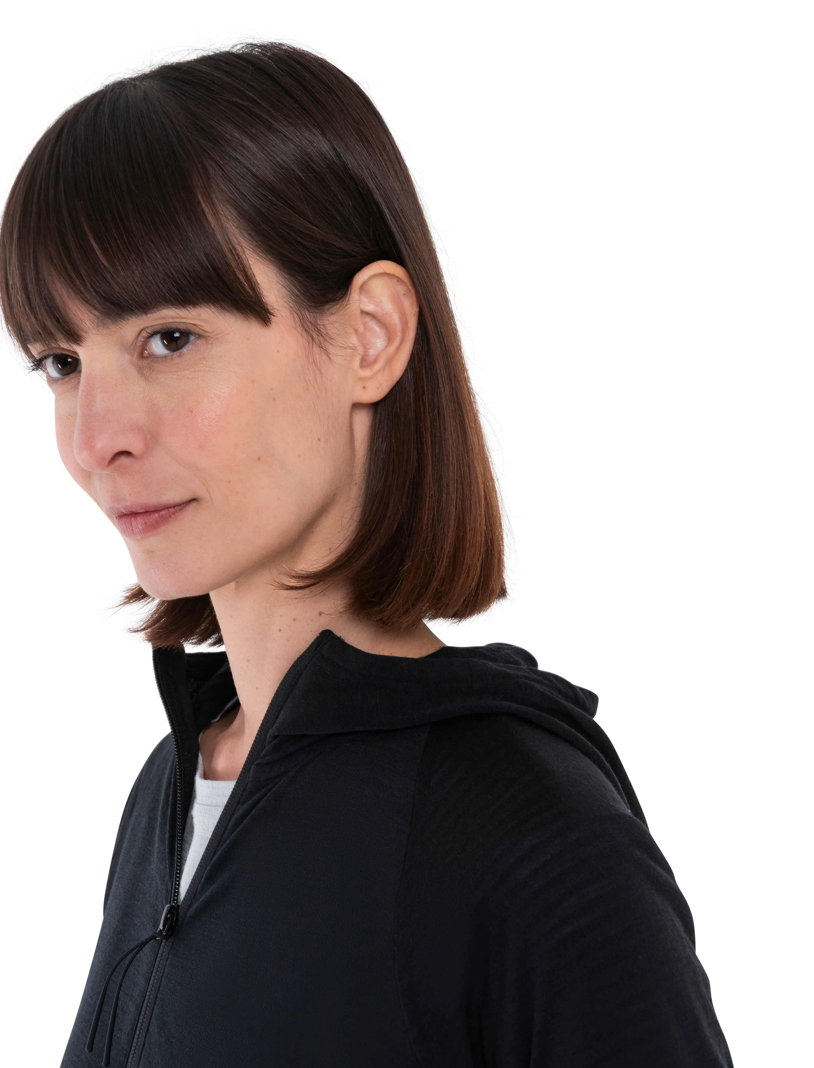 Women's Merino Blend 200 Realfleece⢠The North Face x icebreaker Long Sleeve Zip Hoodie - Image 7