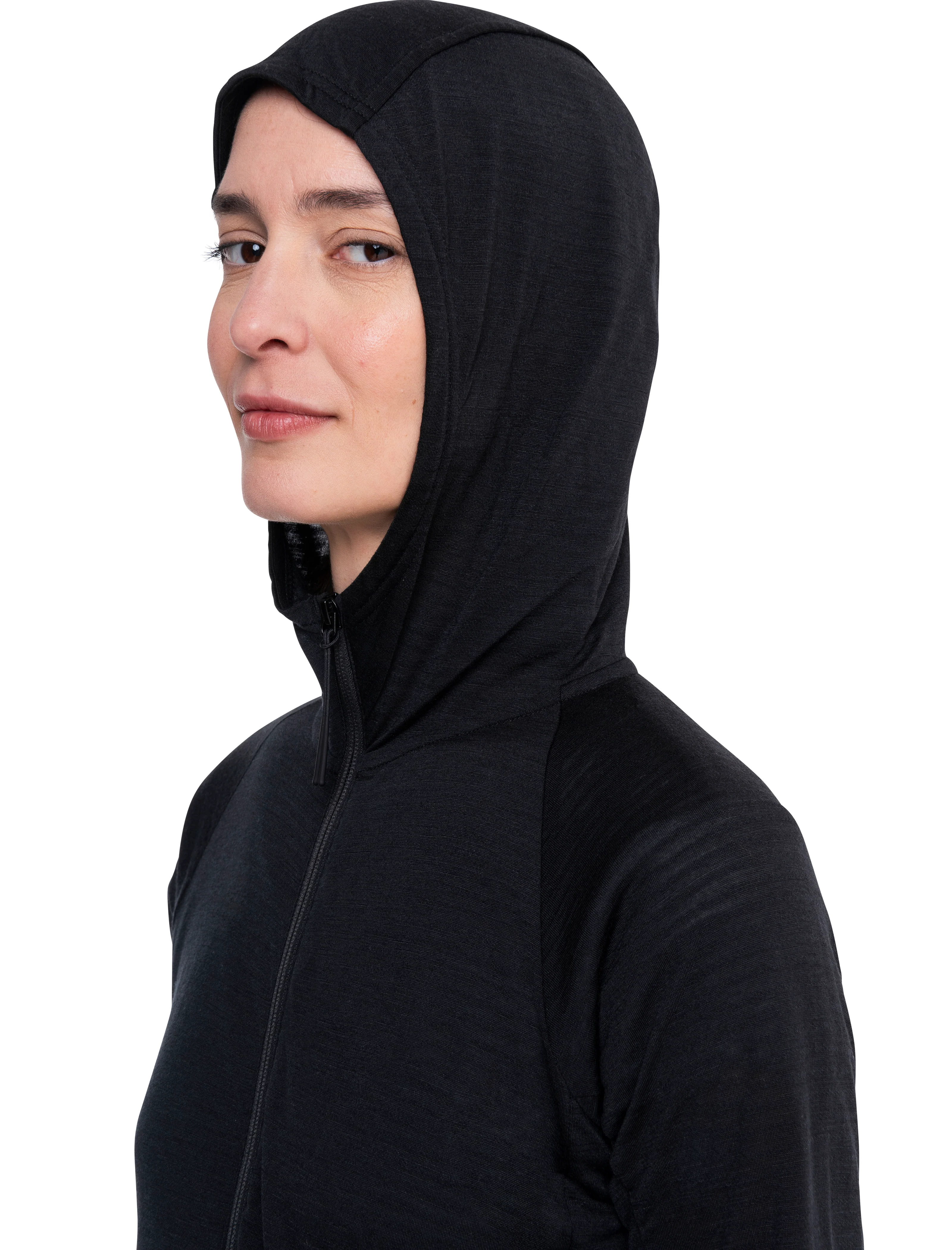 Women's Merino Blend 200 Realfleece⢠The North Face x icebreaker Long Sleeve Zip Hoodie - Image 8