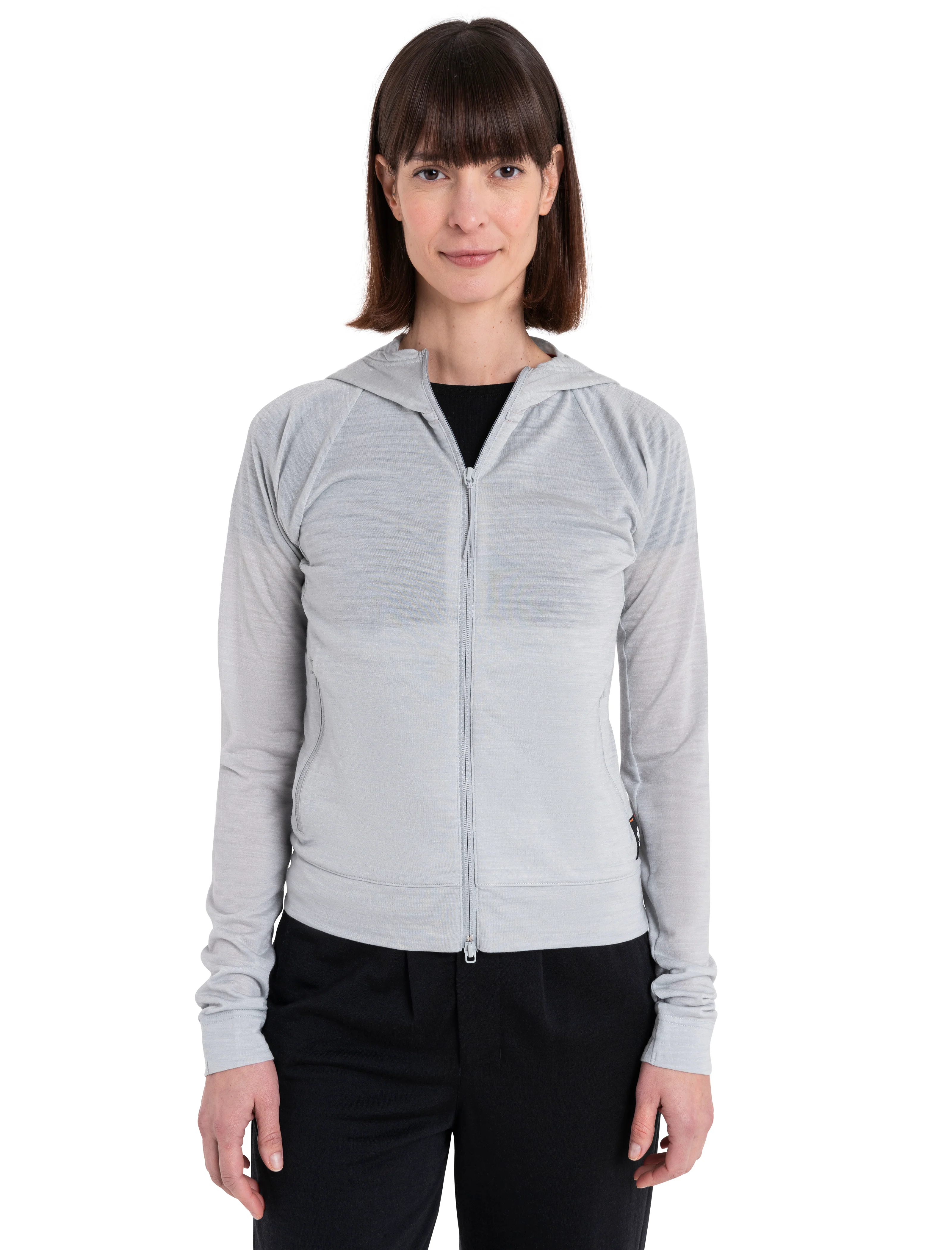 Women's Merino Blend 200 Realfleece⢠The North Face x icebreaker Long Sleeve Zip Hoodie