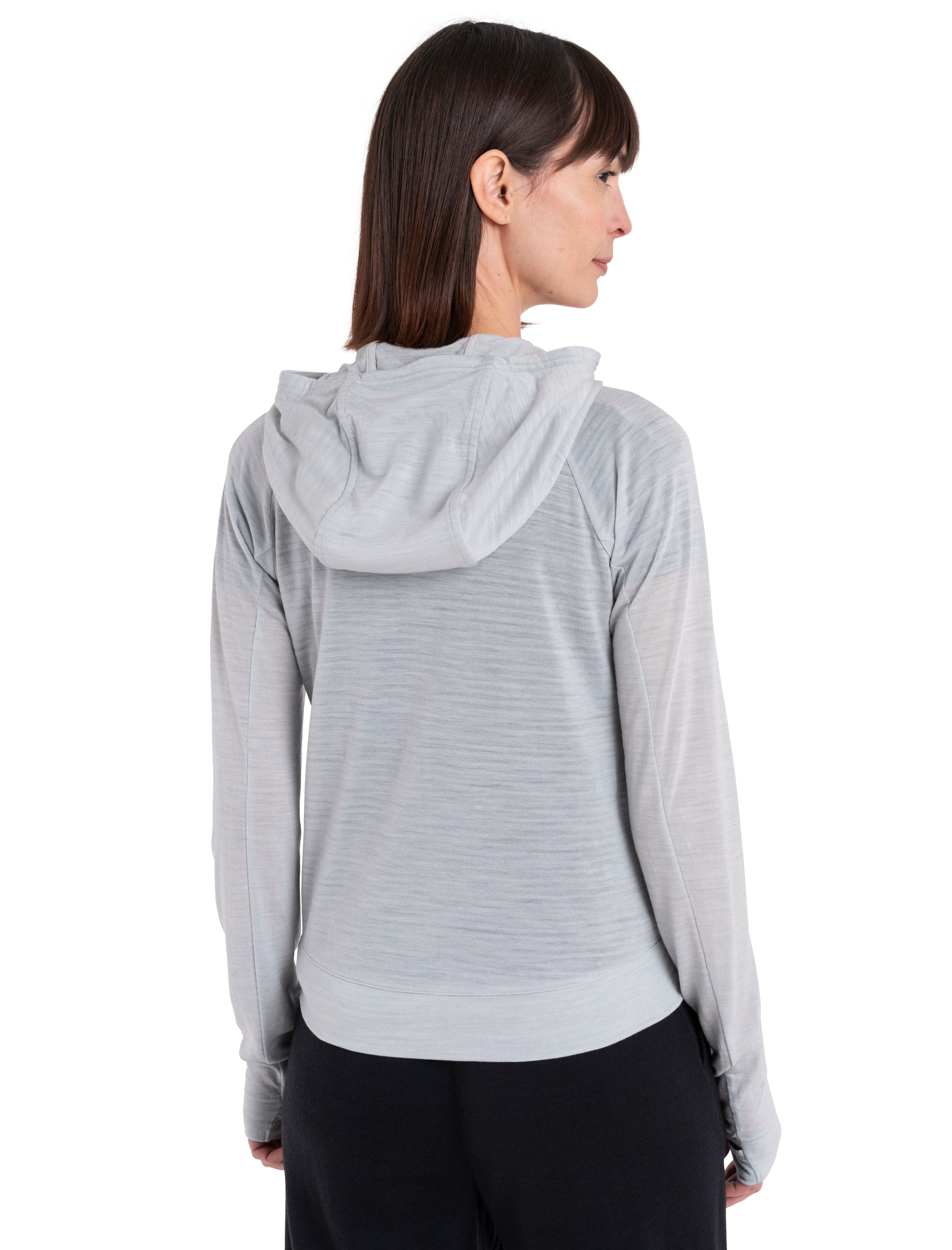 Women's Merino Blend 200 Realfleece⢠The North Face x icebreaker Long Sleeve Zip Hoodie - Image 2