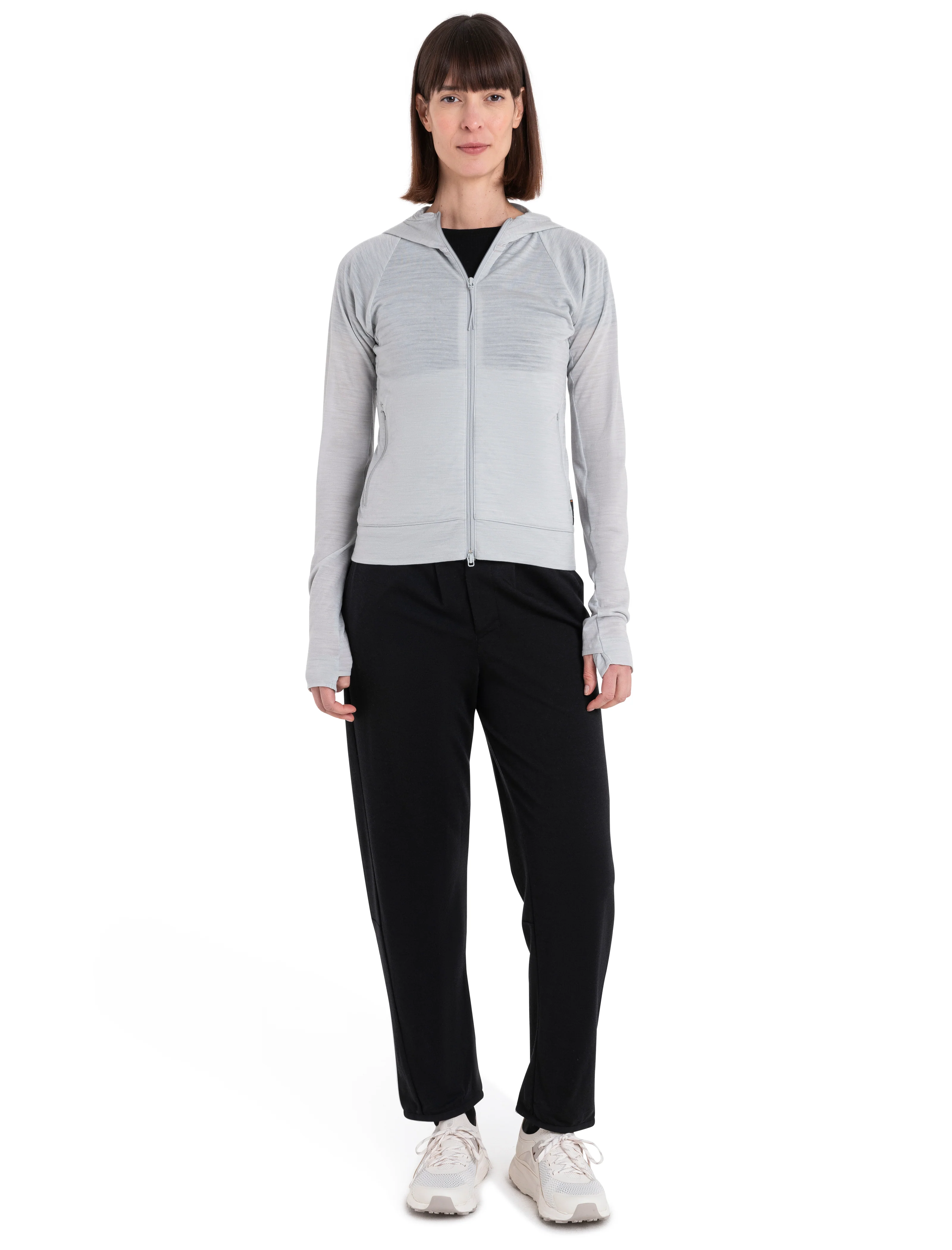 Women's Merino Blend 200 Realfleece⢠The North Face x icebreaker Long Sleeve Zip Hoodie - Image 4