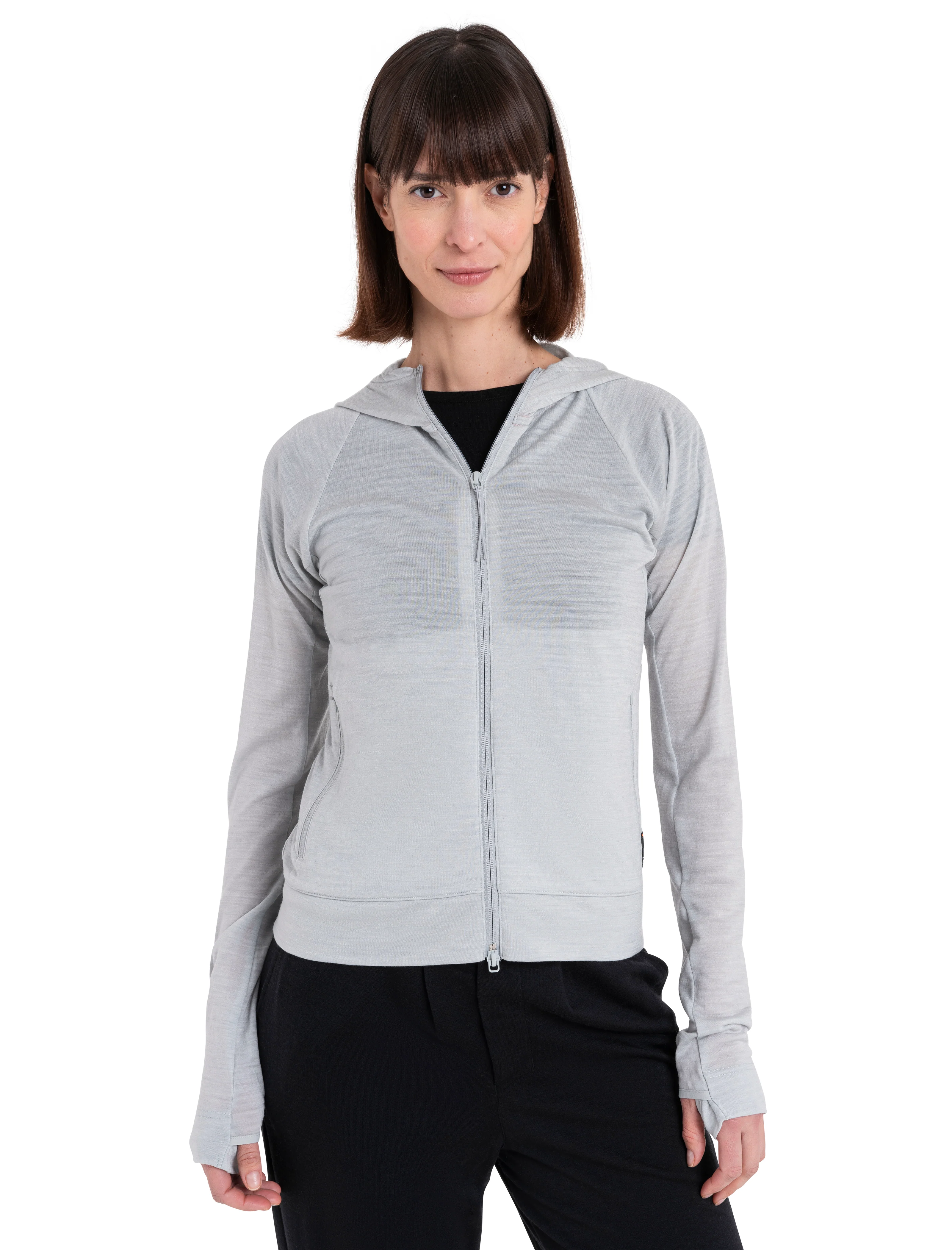 Women's Merino Blend 200 Realfleece⢠The North Face x icebreaker Long Sleeve Zip Hoodie - Image 5