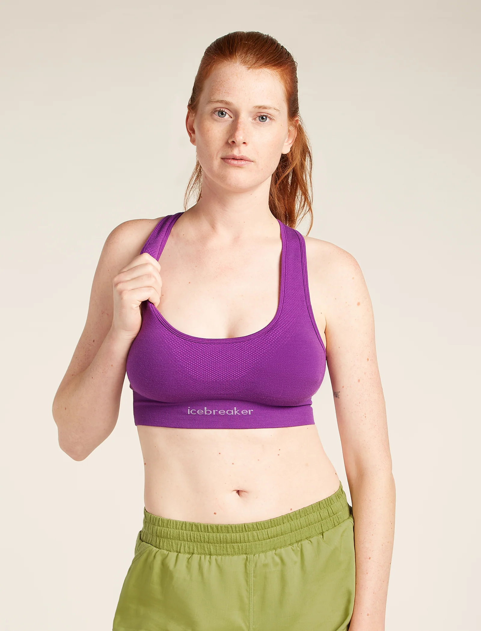 Women's Merino Blend 260 ZoneKnit™ Seamless Bra - Image 6