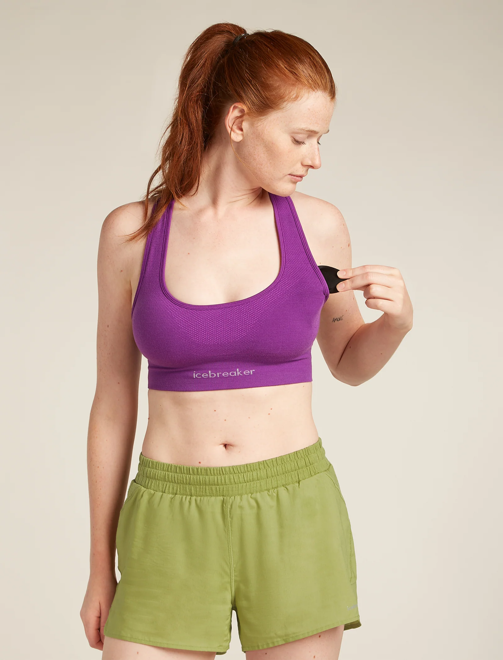 Women's Merino Blend 260 ZoneKnit™ Seamless Bra - Image 9