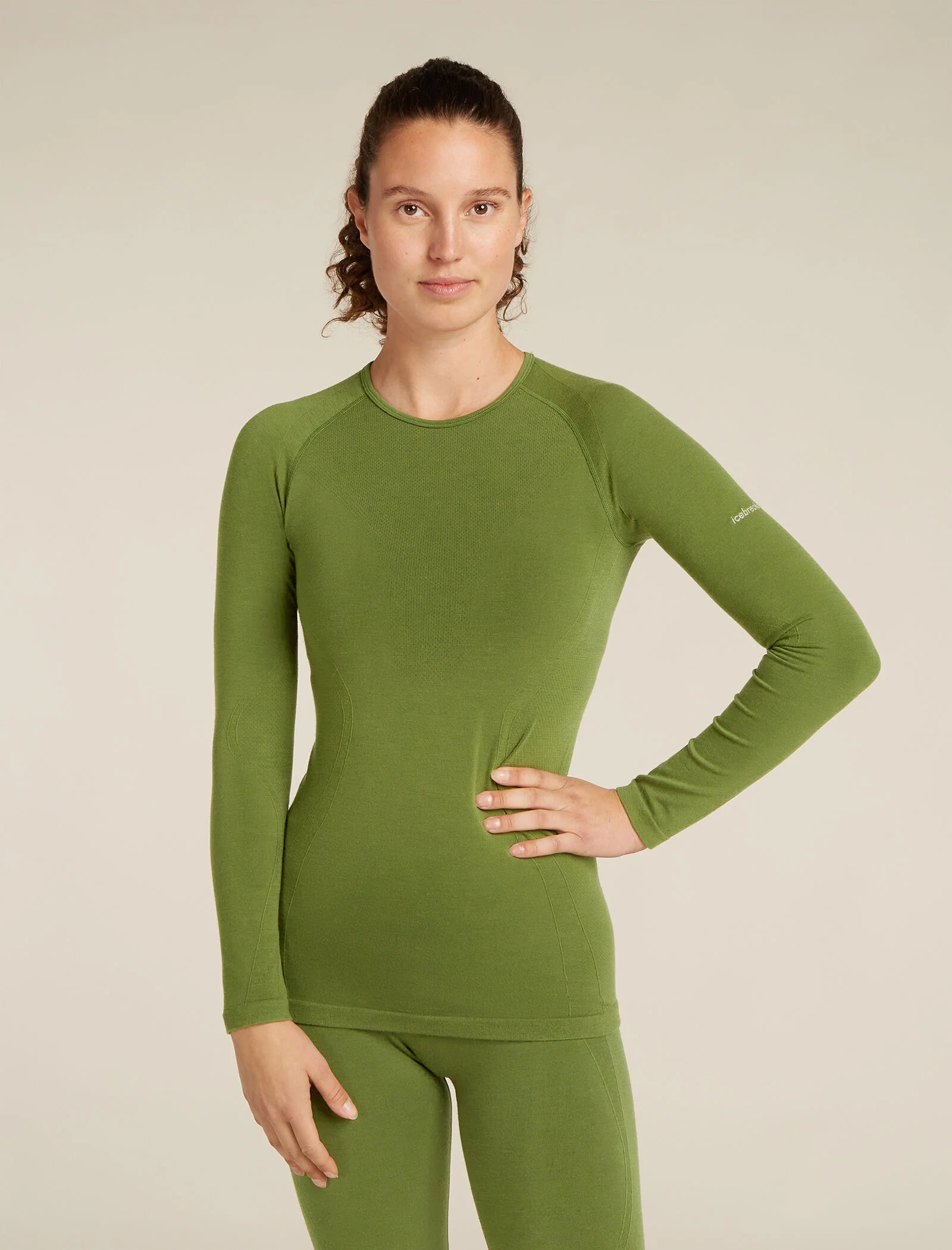Women's Merino Blend 260 ZoneKnit⢠Seamless Long Sleeve Crew Thermal Top