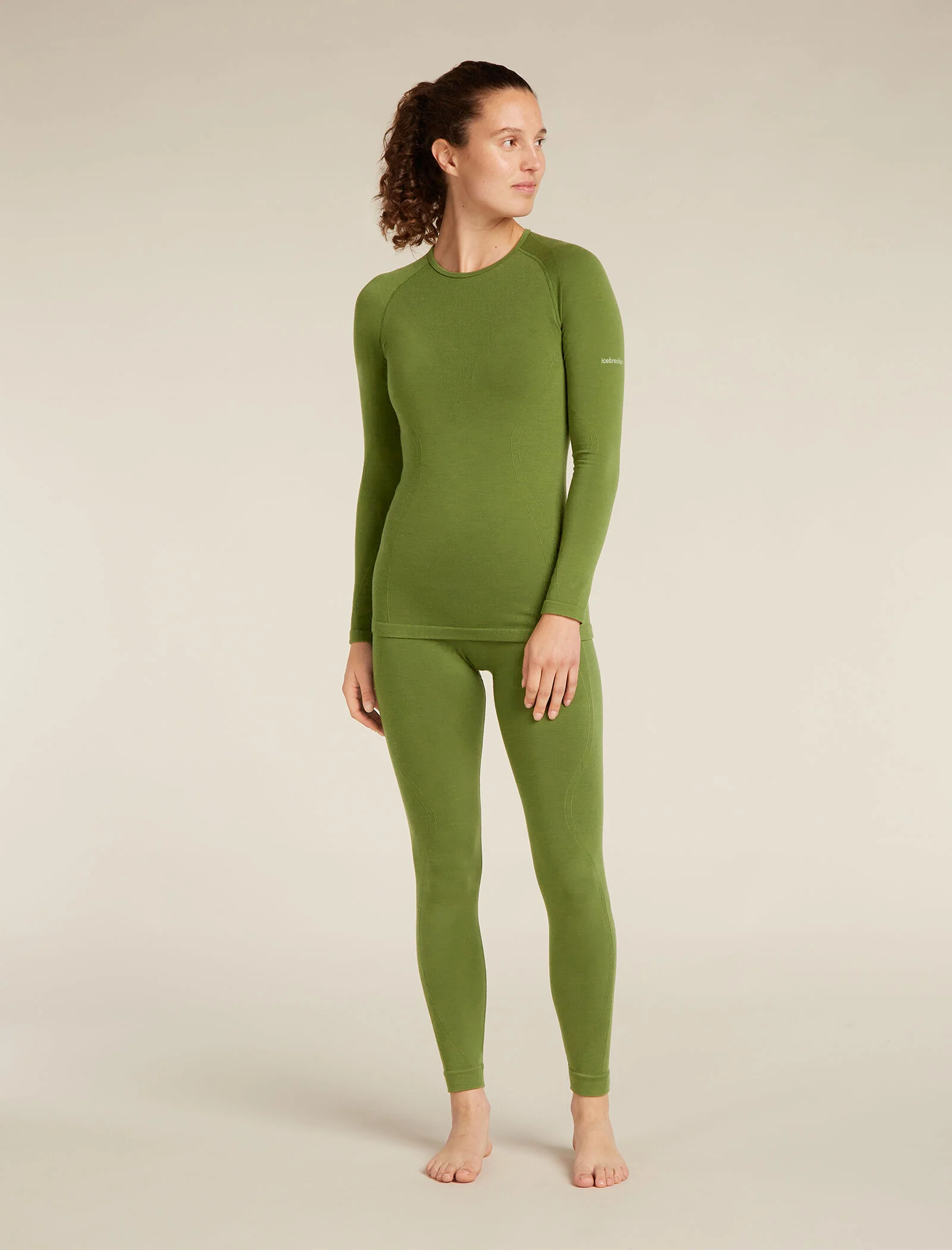 Women's Merino Blend 260 ZoneKnit⢠Seamless Long Sleeve Crew Thermal Top - Image 3