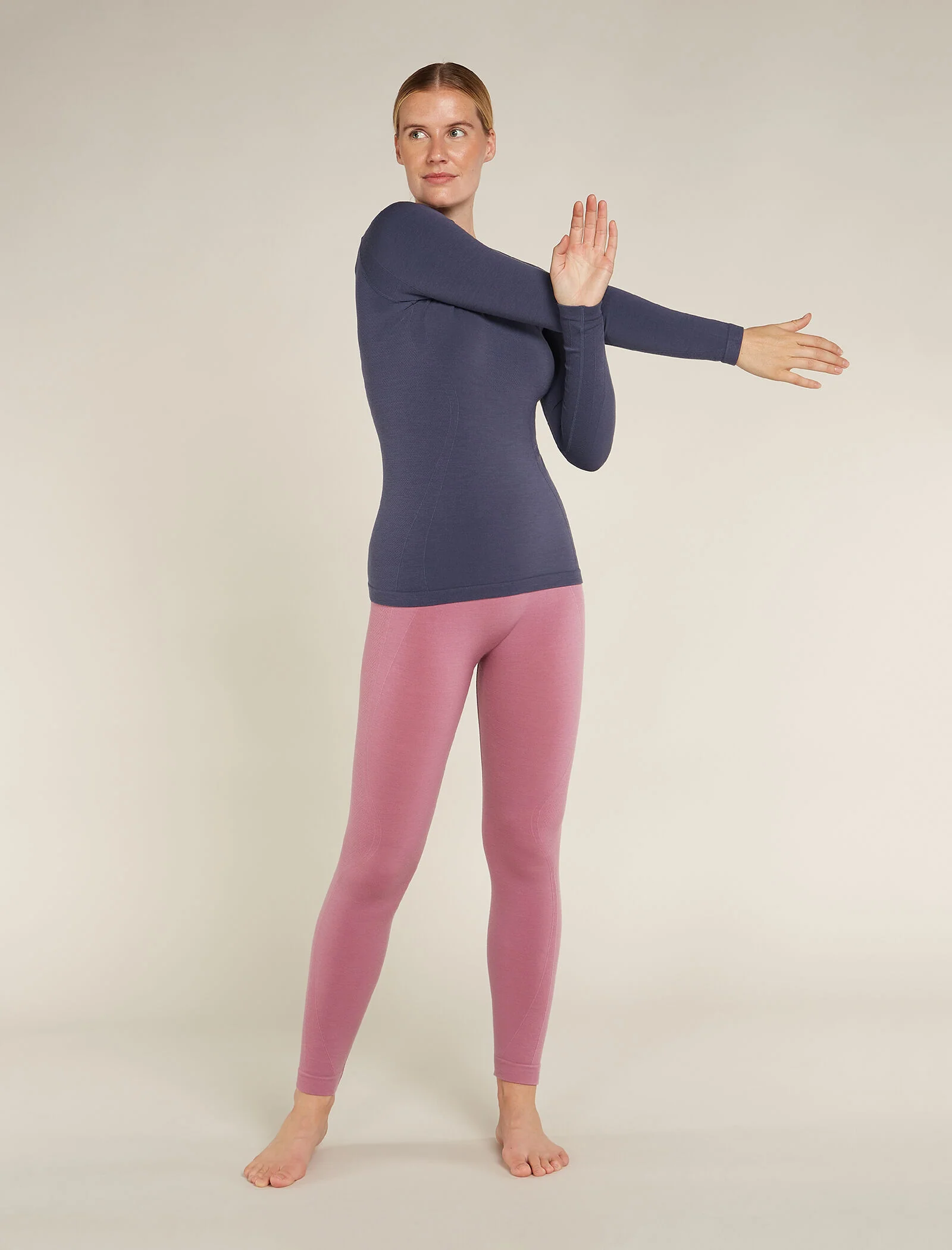 Women's Merino Blend 260 ZoneKnit⢠Seamless Long Sleeve Crew Thermal Top - Image 3
