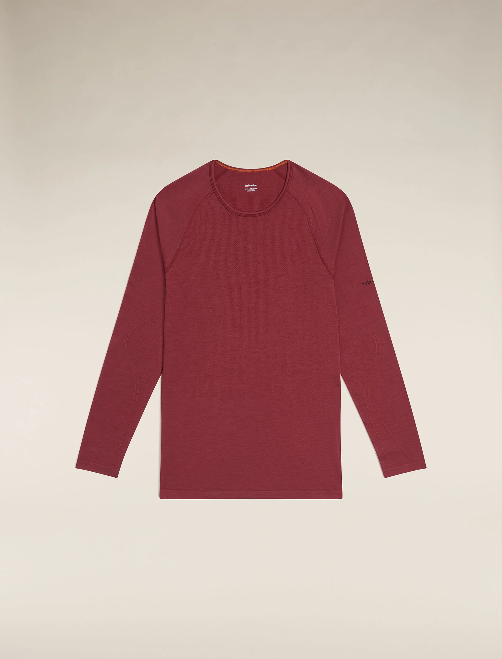 Men's Merino Blend 260 ZoneKnit⢠Seamless Long Sleeve Crew Thermal Top - Image 3