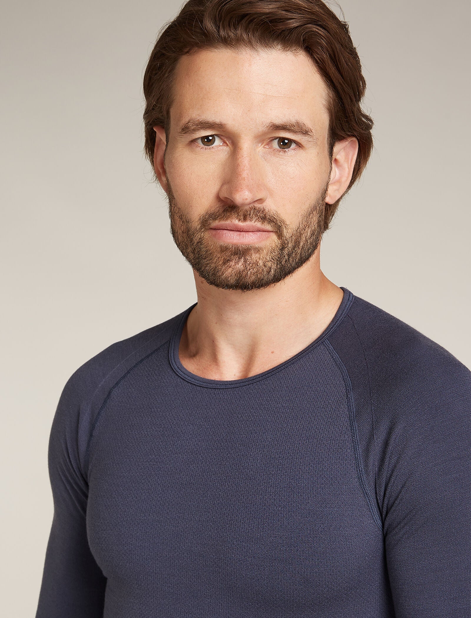 Men's Merino Blend 260 ZoneKnit⢠Seamless Long Sleeve Crew Thermal Top - Image 7