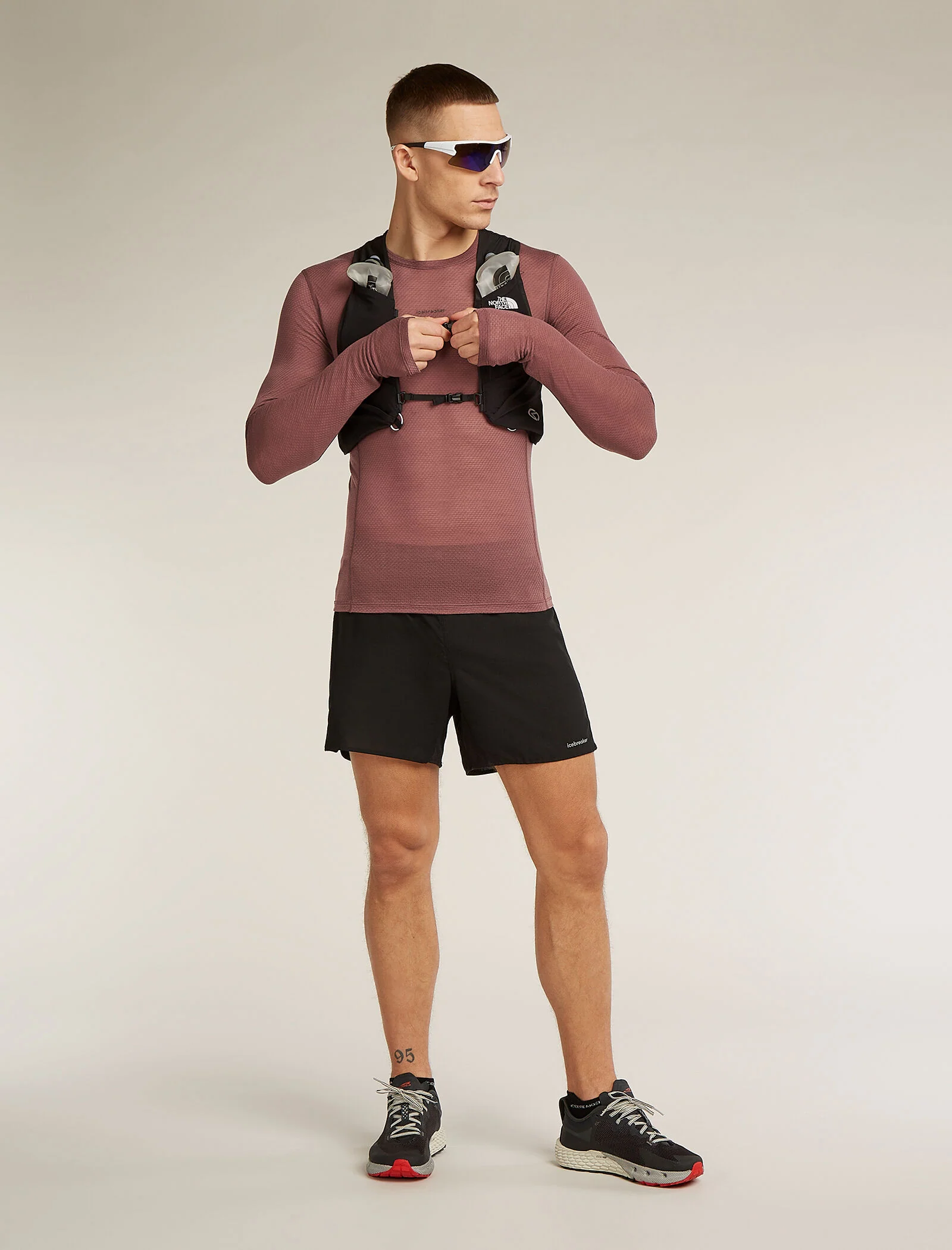 Men's Merino Blend 75 Cool-Lite™ Featherlight™ Long Sleeve Crew Thermal Top - Image 4