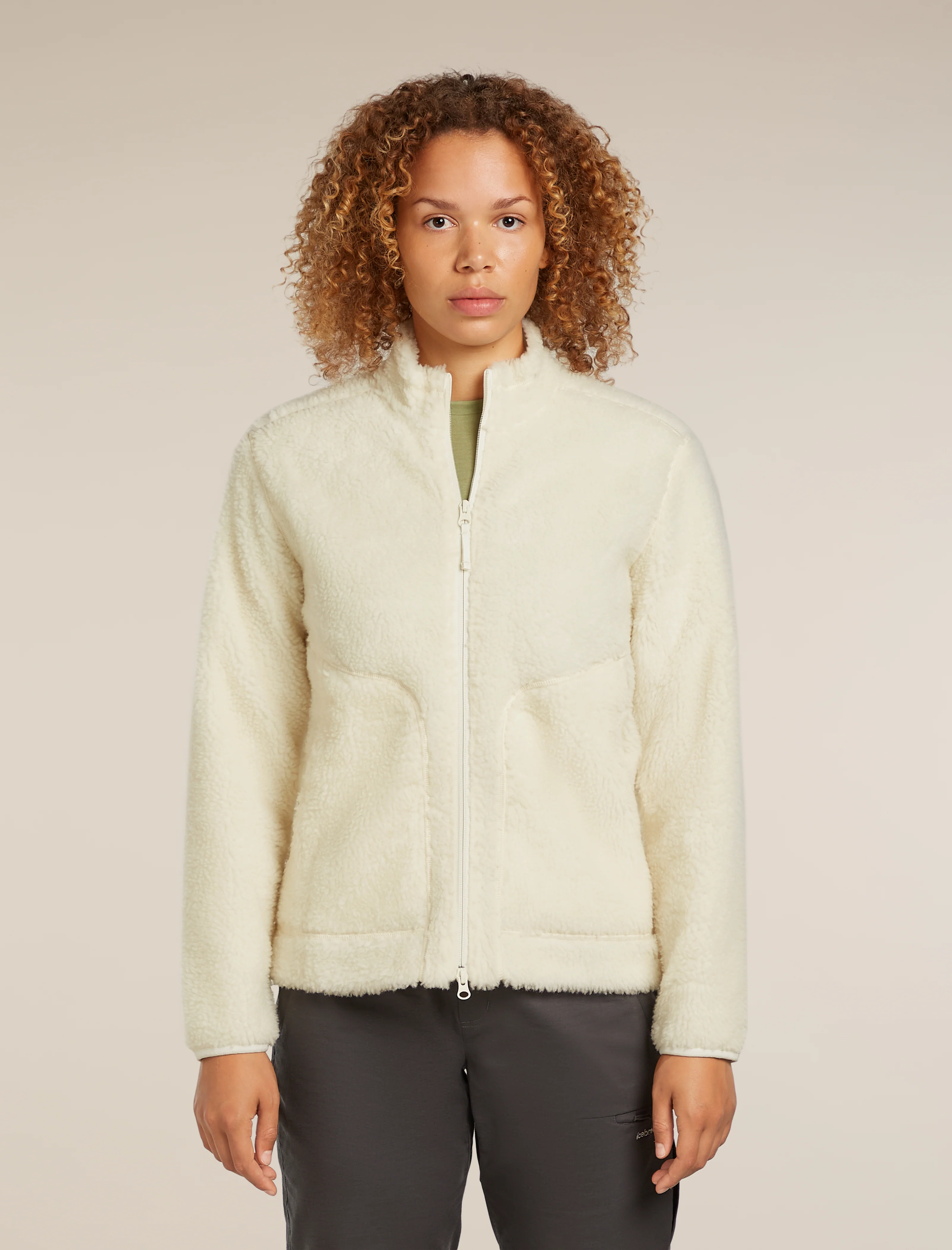960 High Pile Zip Jacket