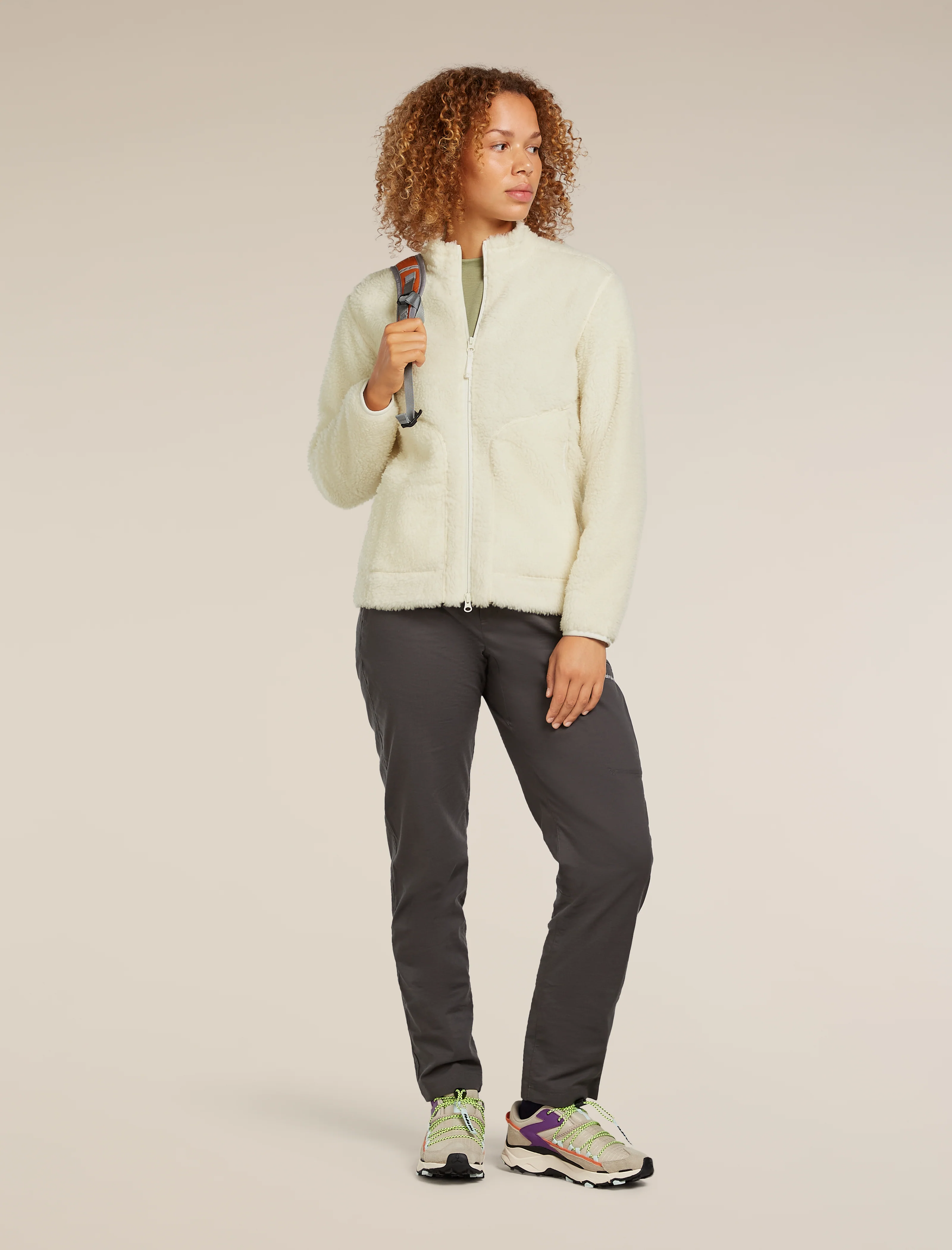 960 High Pile Zip Jacket - Image 4