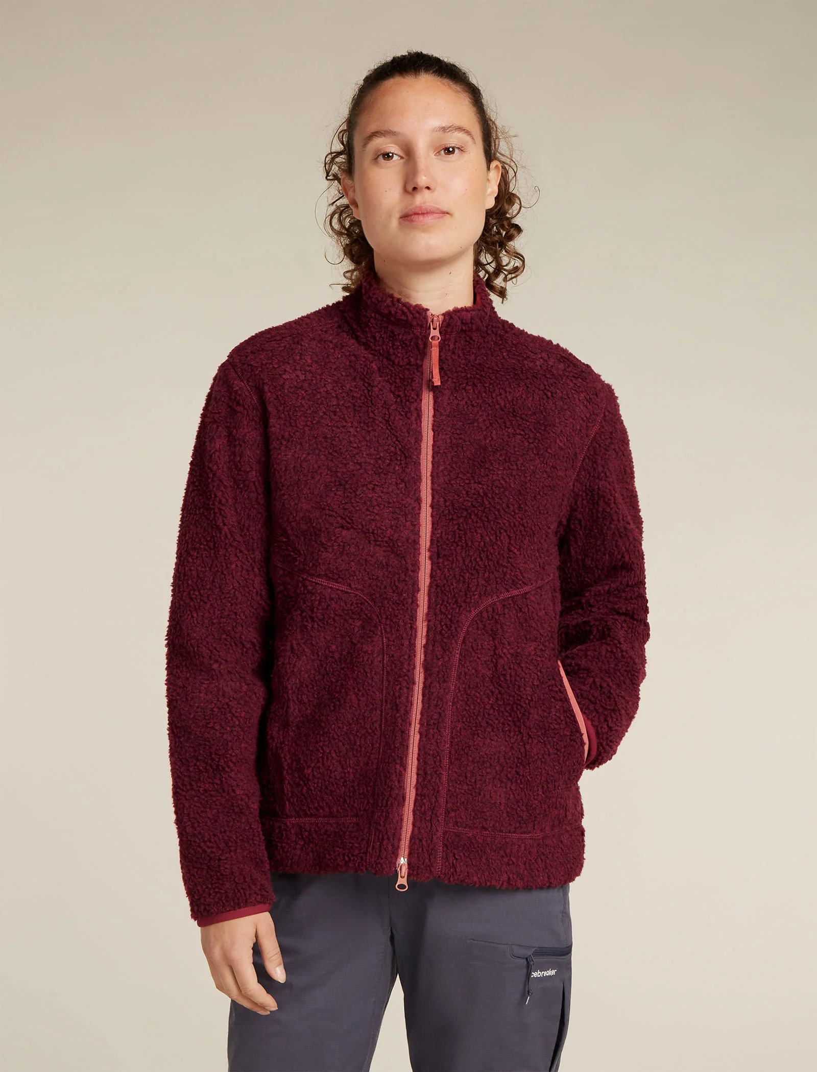 Women's Merino Blend 960 RealFleece⢠High Pile Long Sleeve Zip Jacket