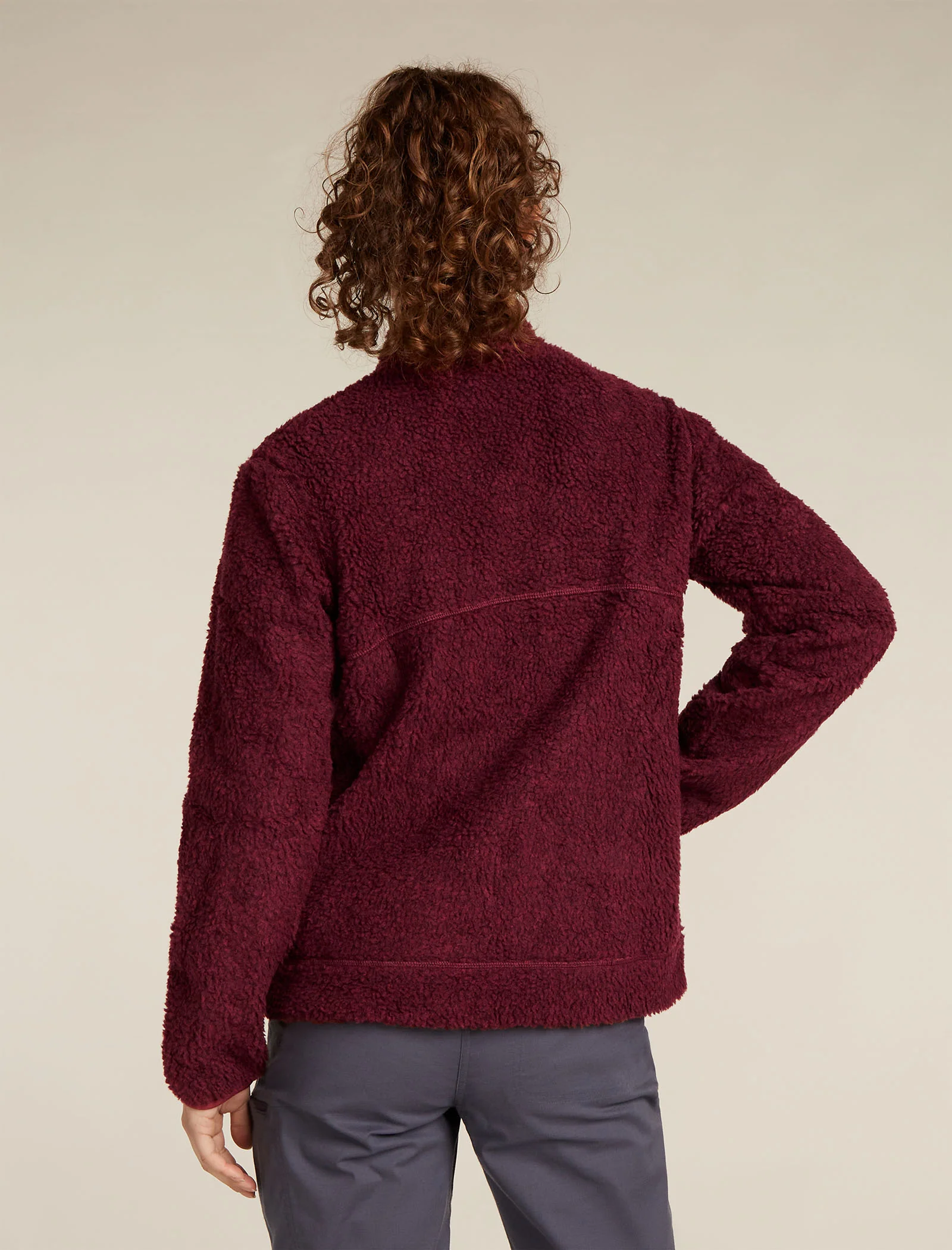 Women's Merino Blend 960 RealFleece⢠High Pile Long Sleeve Zip Jacket - Image 2