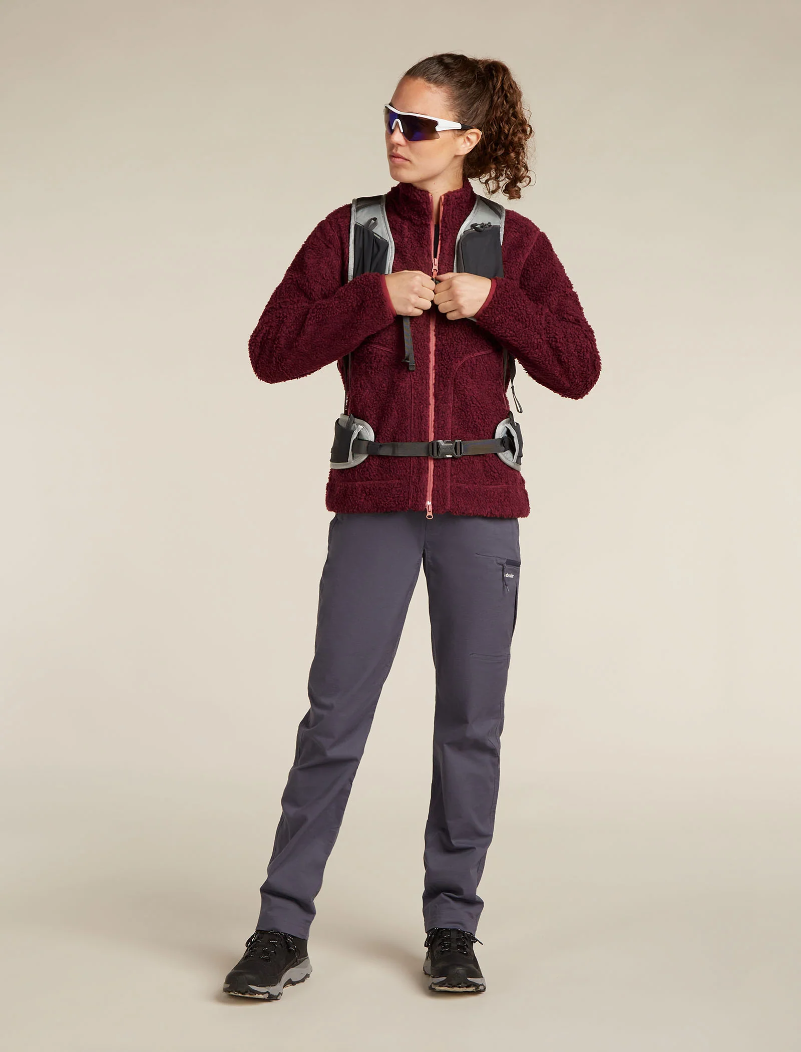 Women's Merino Blend 960 RealFleece⢠High Pile Long Sleeve Zip Jacket - Image 4