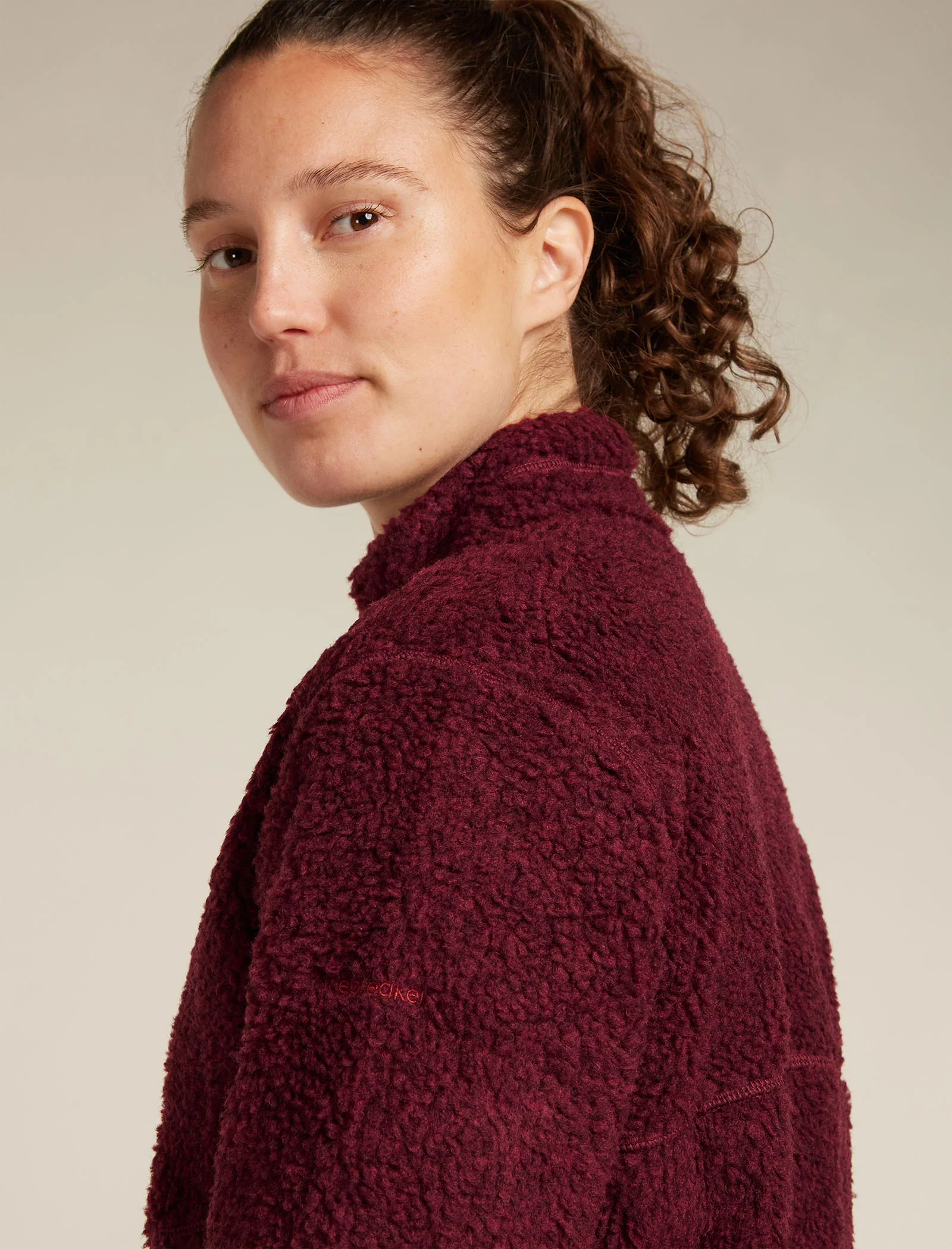 Women's Merino Blend 960 RealFleece⢠High Pile Long Sleeve Zip Jacket - Image 5