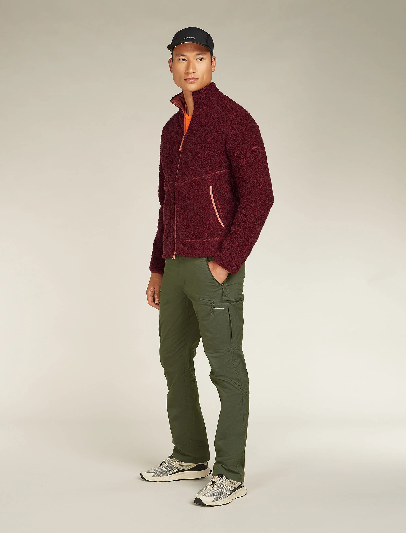 Men's Merino Blend 960 RealFleece⢠High Pile Long Sleeve Zip Jacket - Image 3