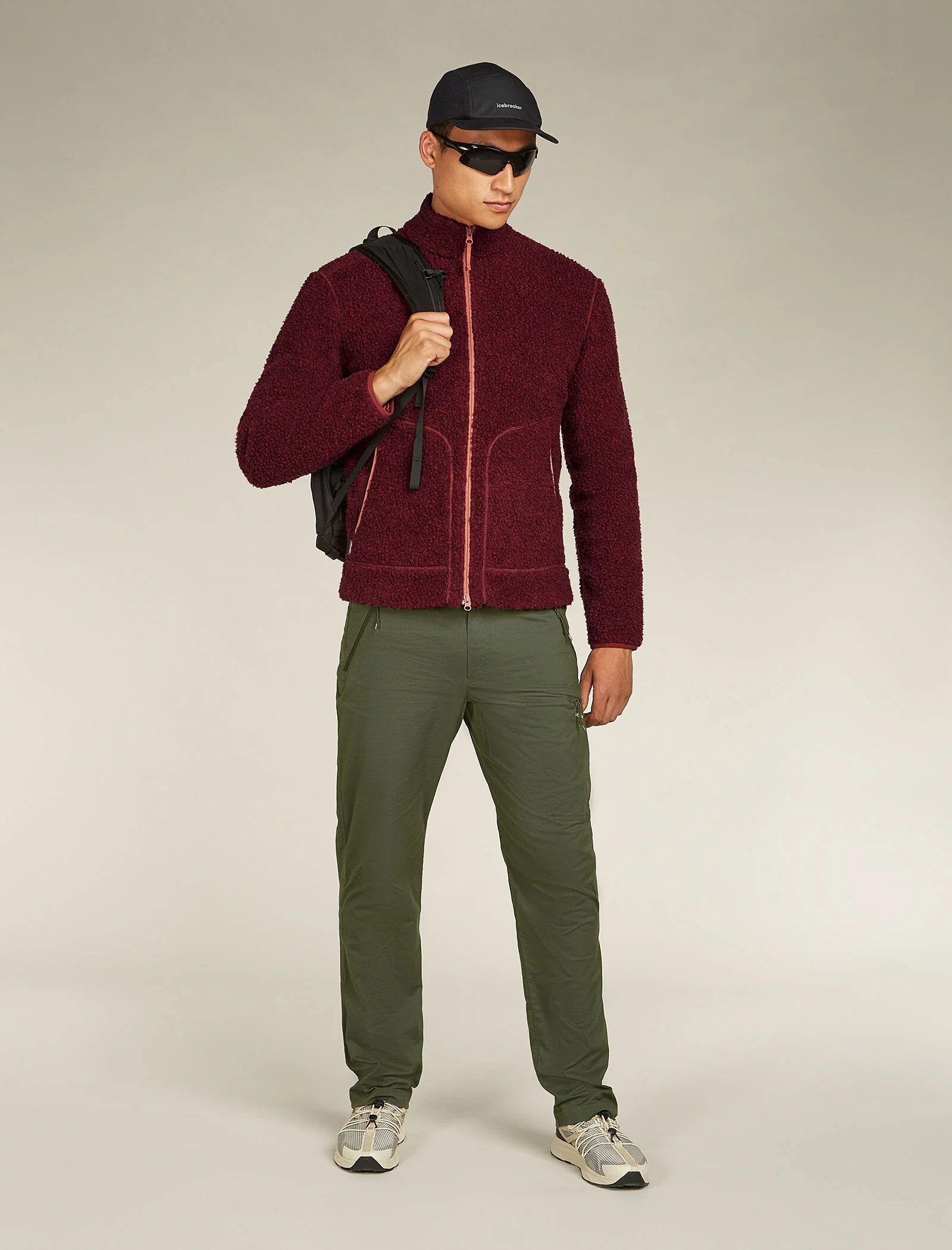 Men's Merino Blend 960 RealFleece⢠High Pile Long Sleeve Zip Jacket - Image 4