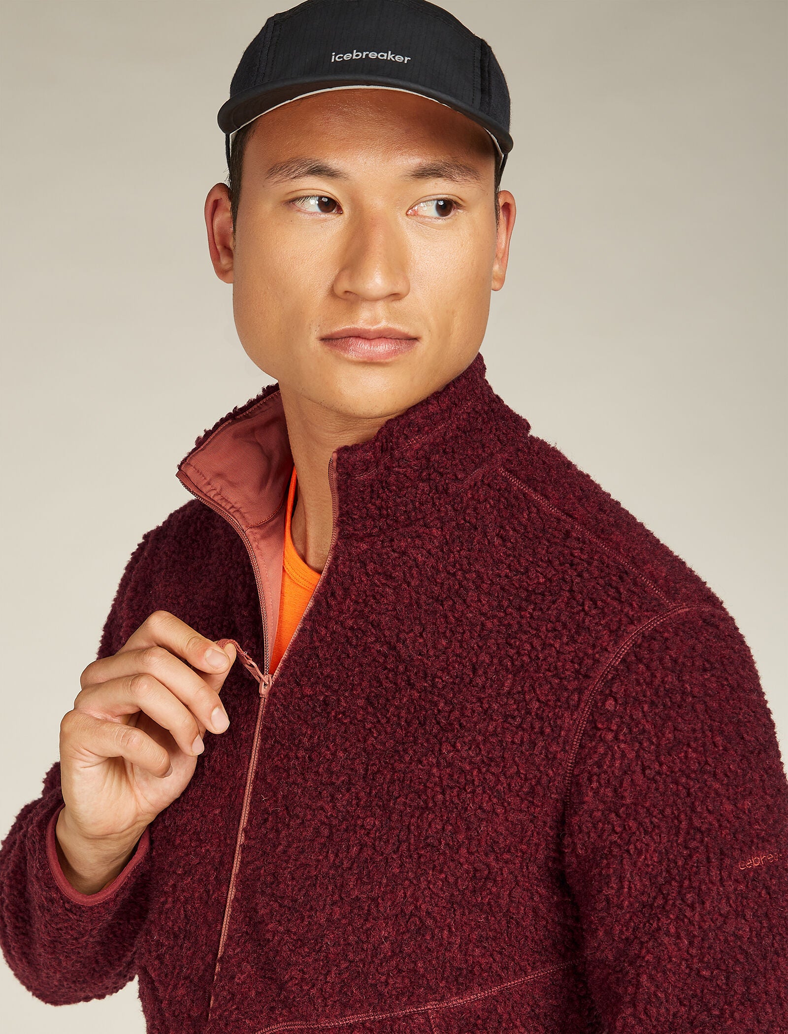 Men's Merino Blend 960 RealFleece⢠High Pile Long Sleeve Zip Jacket - Image 5