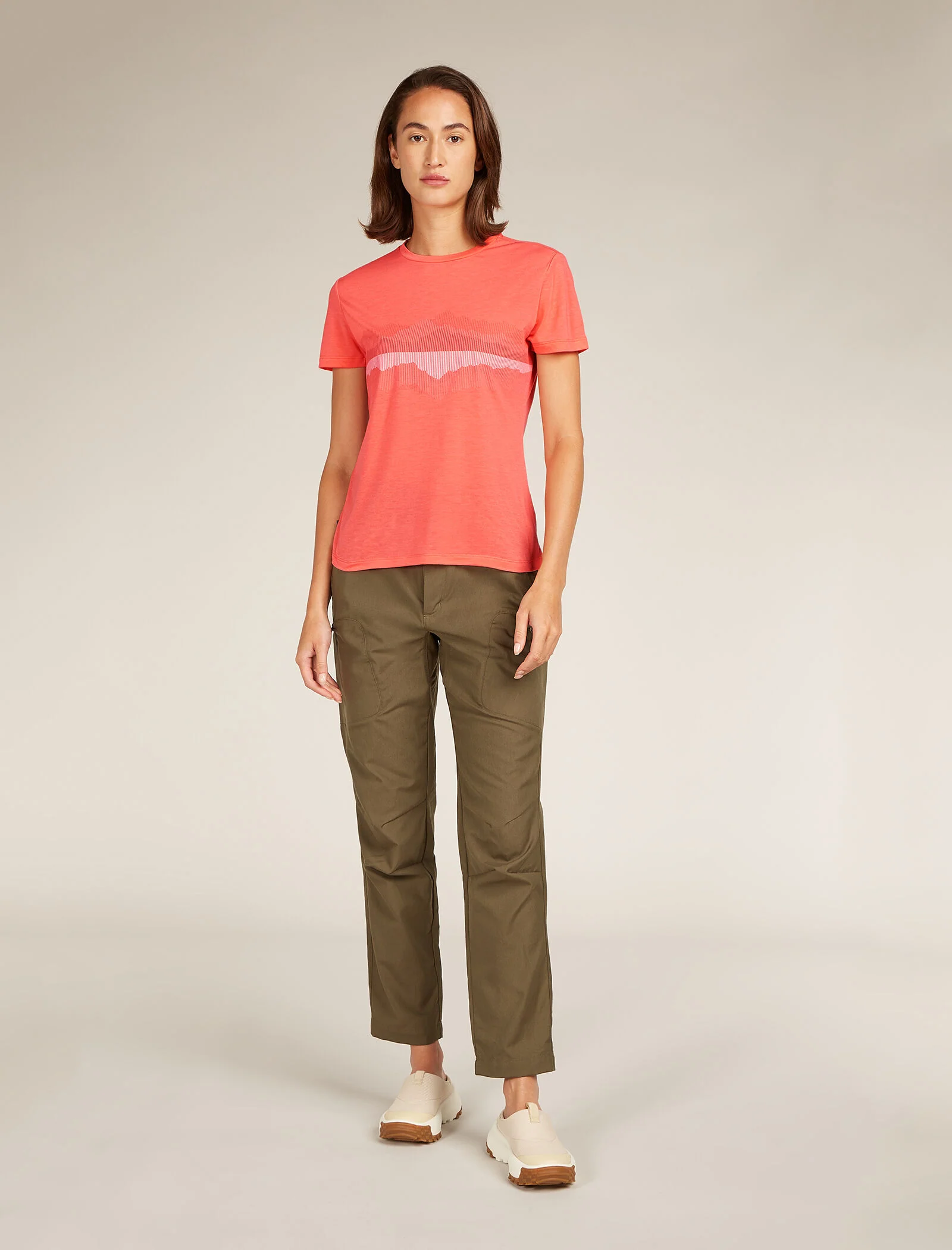 Women's Merino Blend Core Short Sleeve T-Shirt Cook Reflected - Image 3