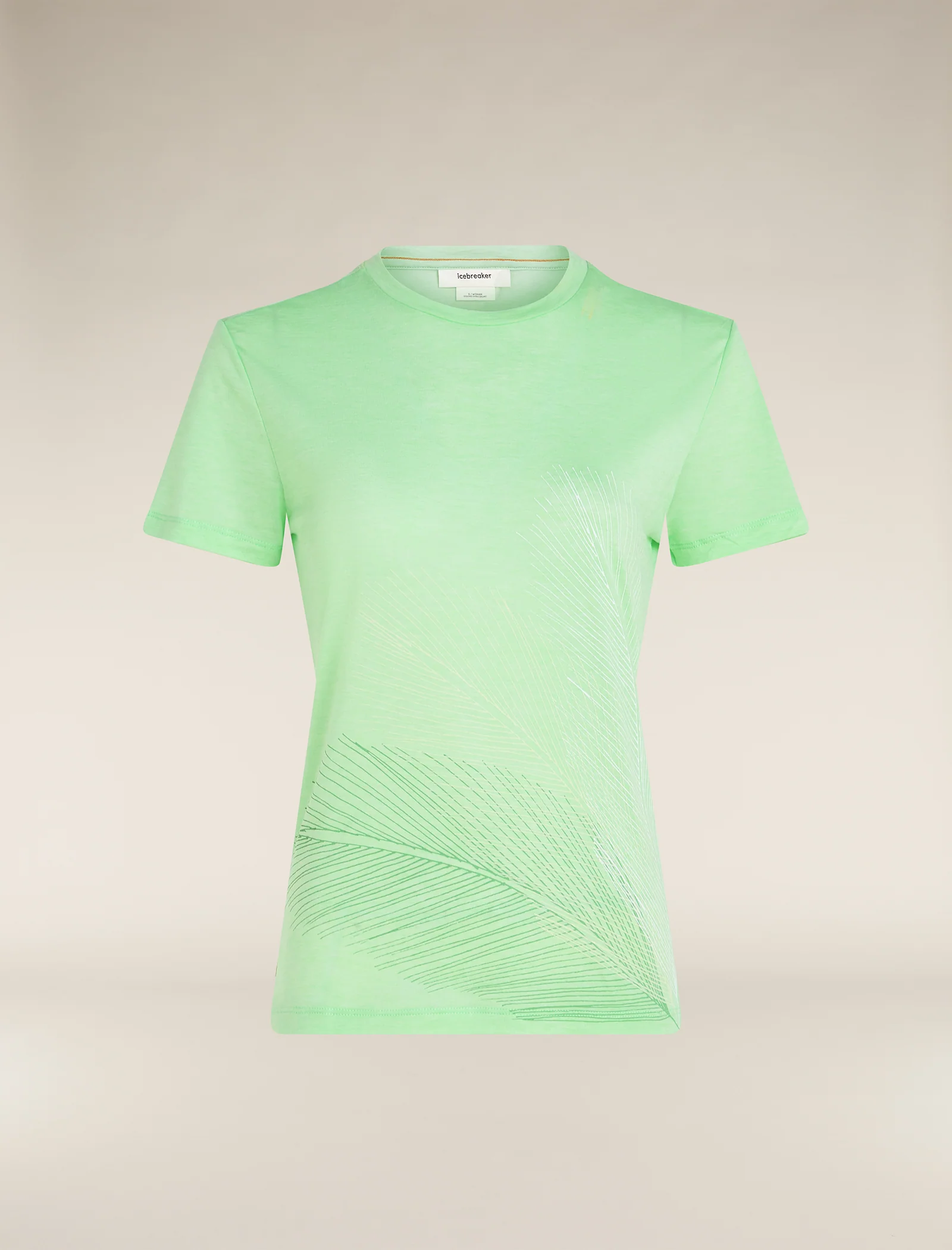 Women's Merino Blend Core Short Sleeve T-Shirt Plume - Image 6