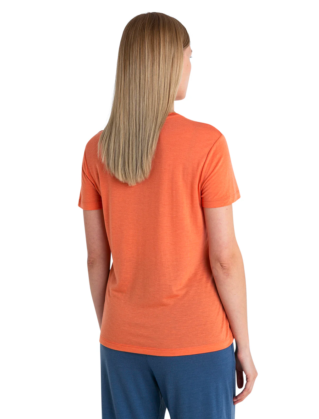 Women's Merino Blend Core Short Sleeve T-Shirt Plume - Image 2