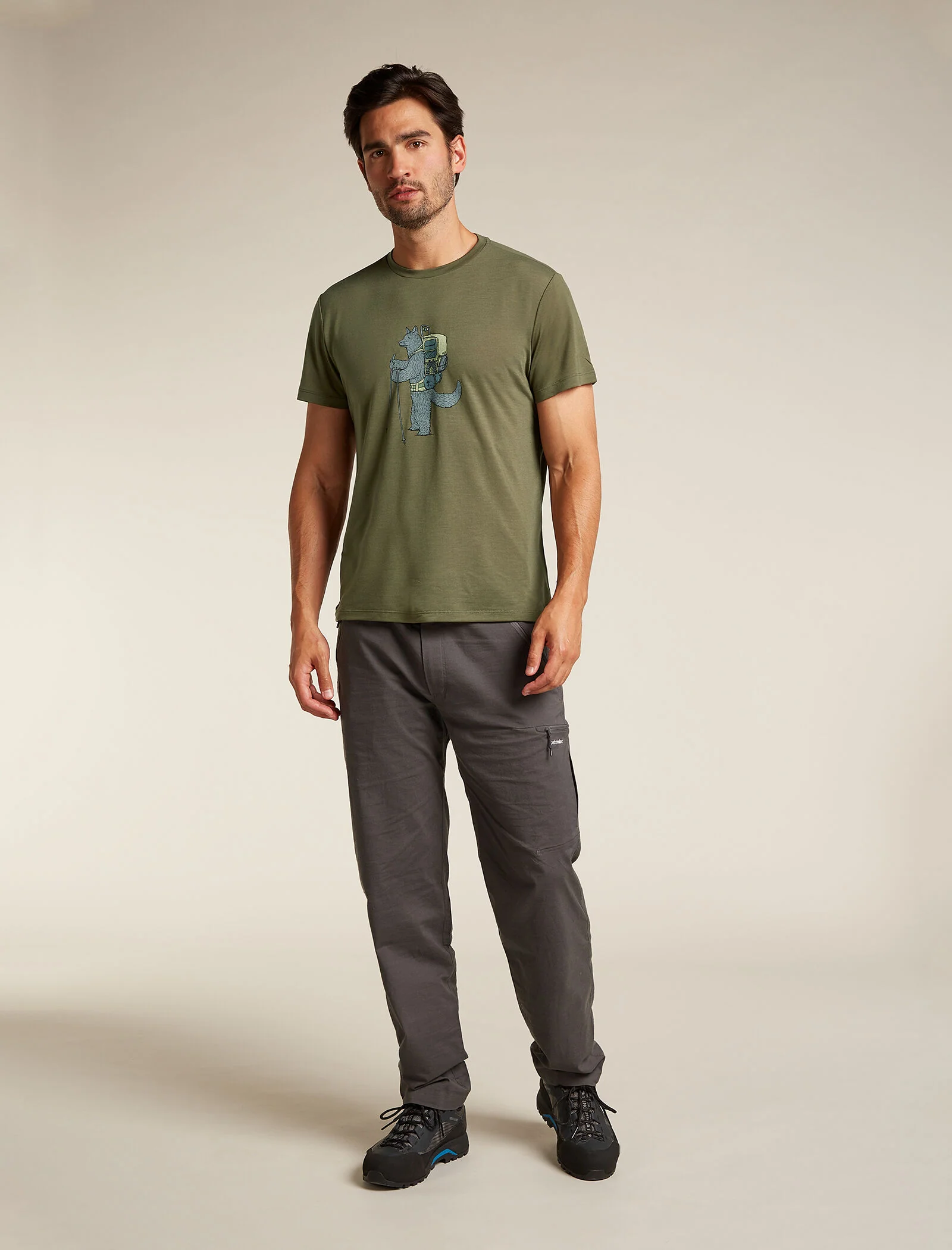 Men's Merino Blend Core Short Sleeve T-Shirt Tech Head - Image 3