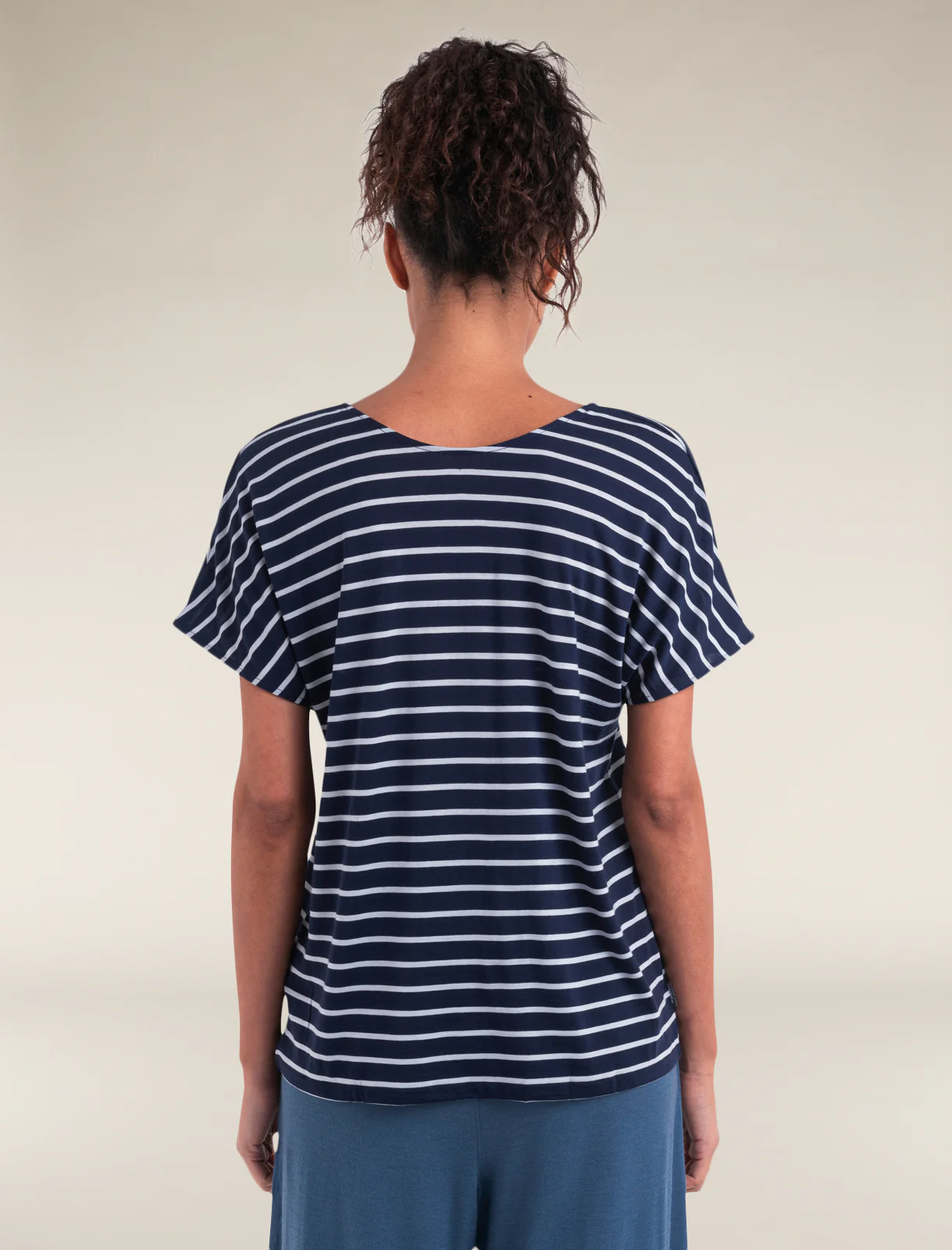 Women's Merino Blend Drayden Reversible Top Stripe - Image 2