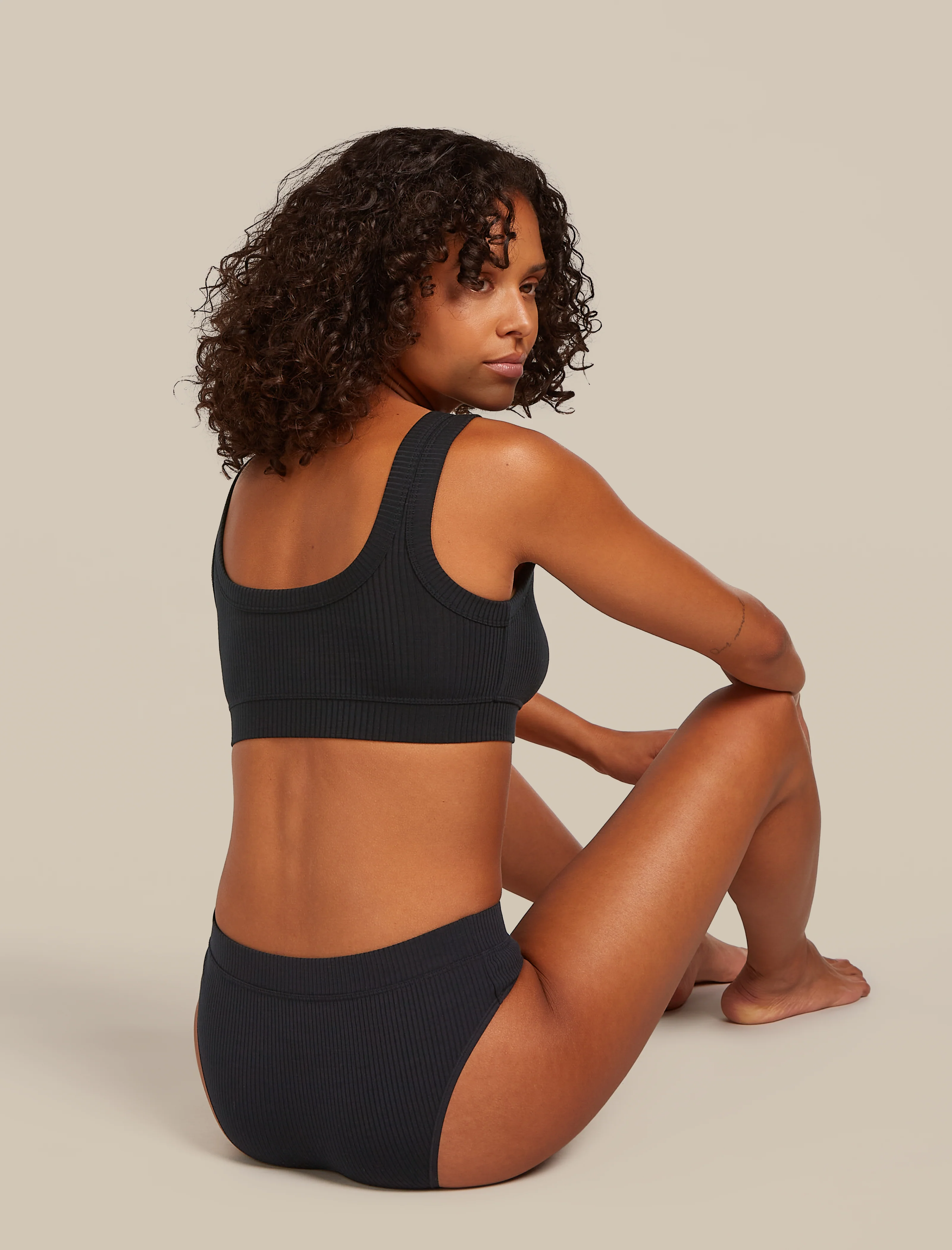 Rib Lotus Bra - Image 5
