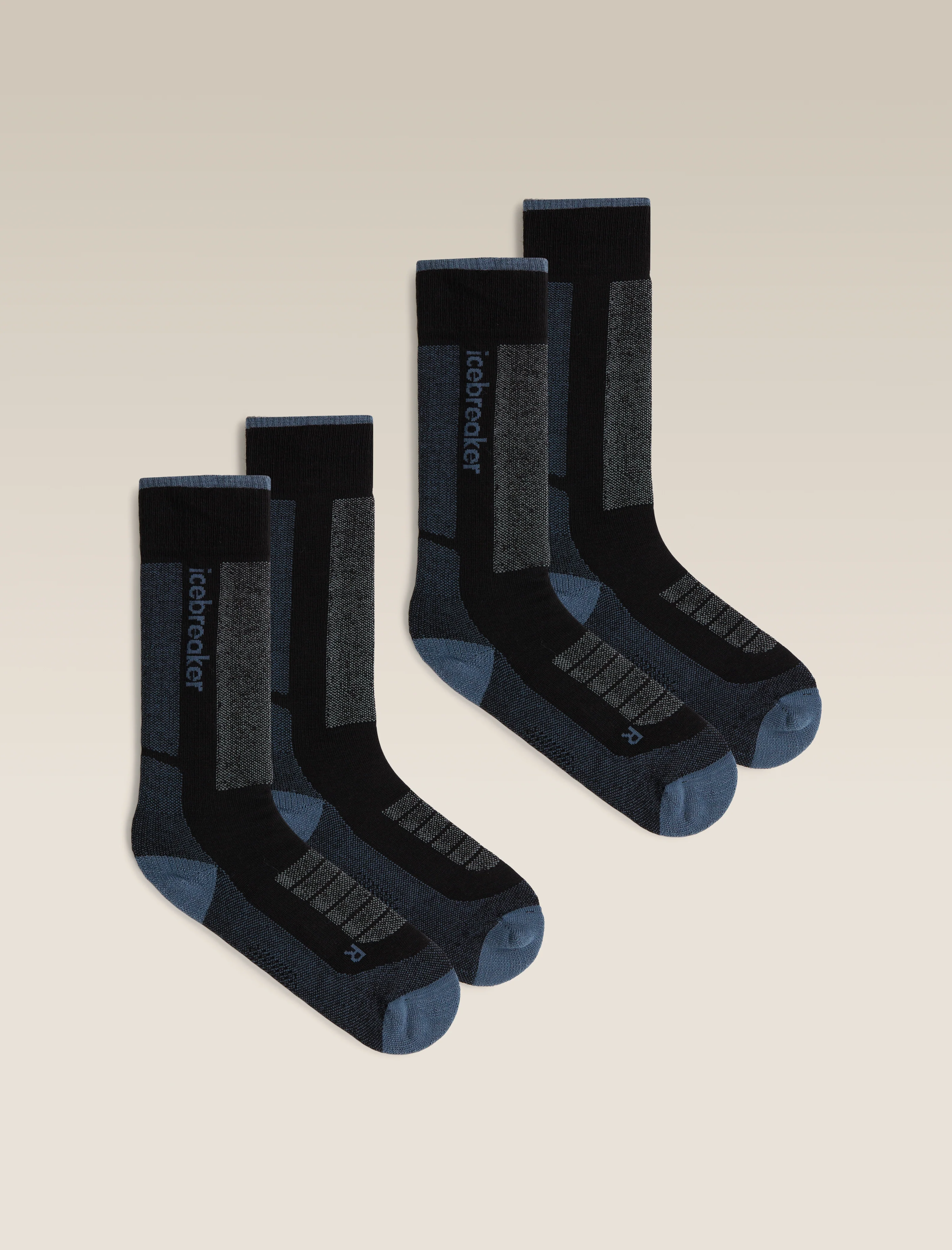 Ski+ Medium Over The Calf  2 Pack Socks