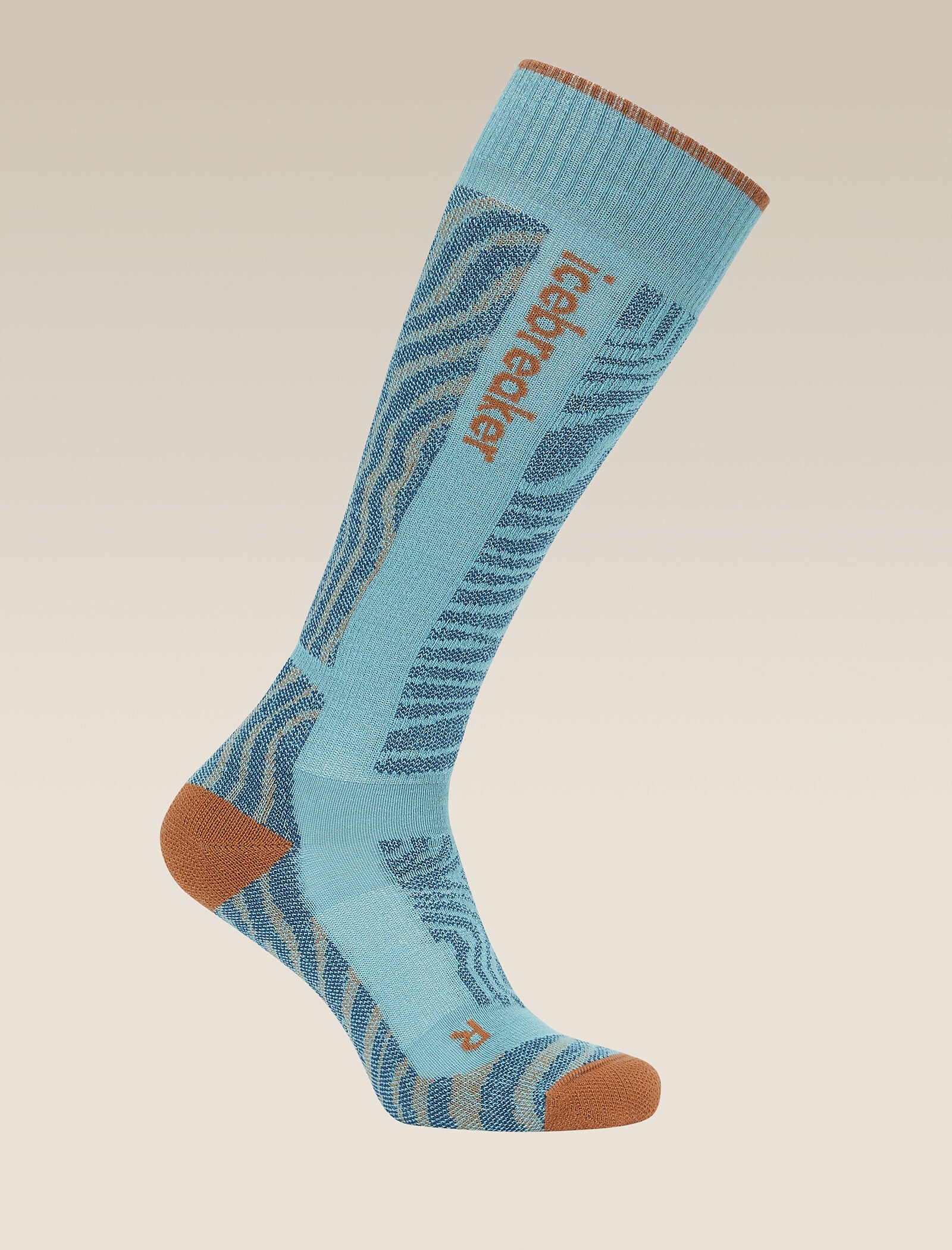 Women Ski+ Over the Calf Socks Mountain Contour - Image 4
