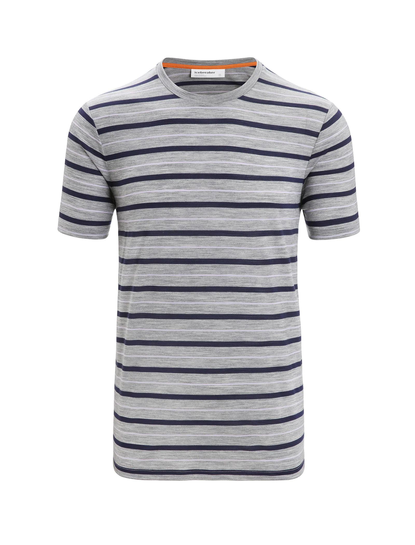 Men's Merino Blend Wave T-Shirt Stripe - Image 5