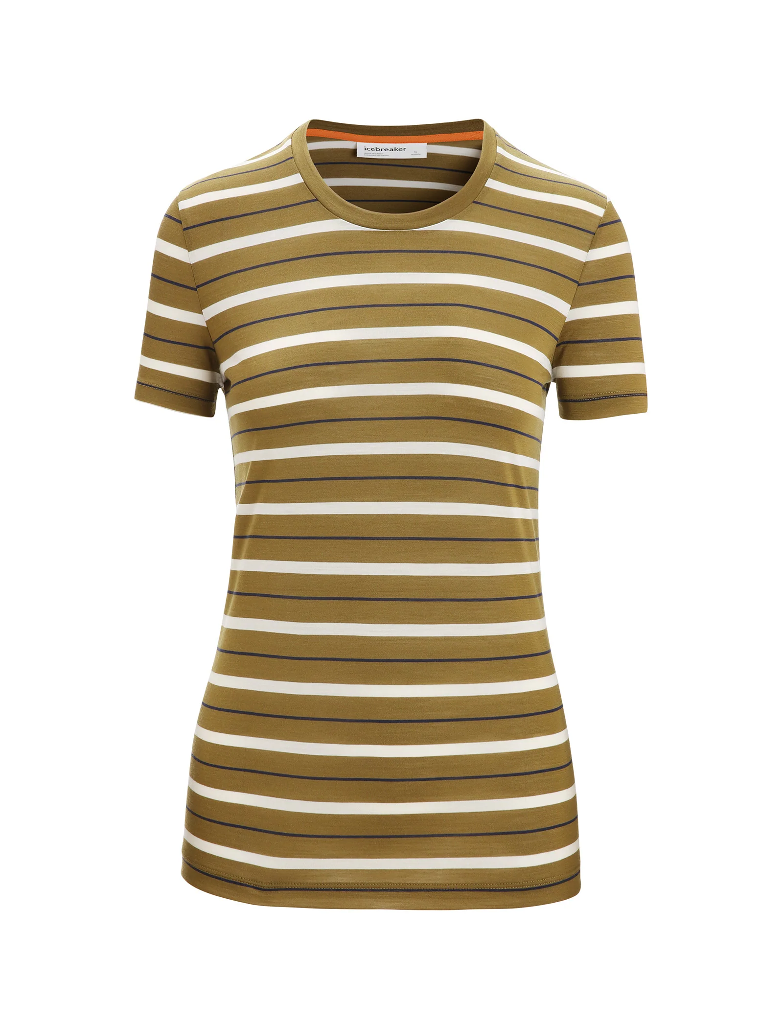 Women's Merino Blend Wave T-Shirt Stripe - Image 6