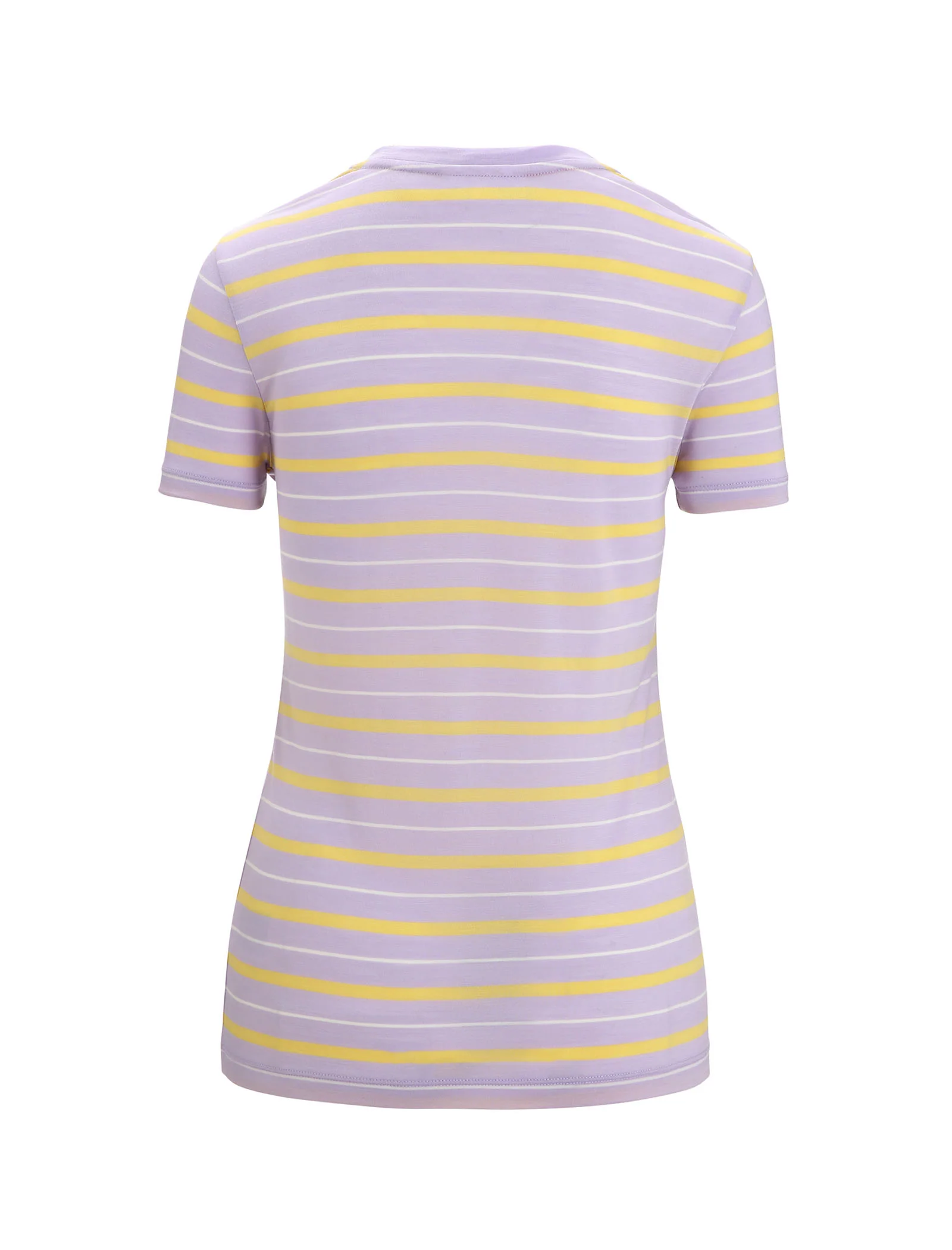 Women's Merino Blend Wave T-Shirt Stripe - Image 7