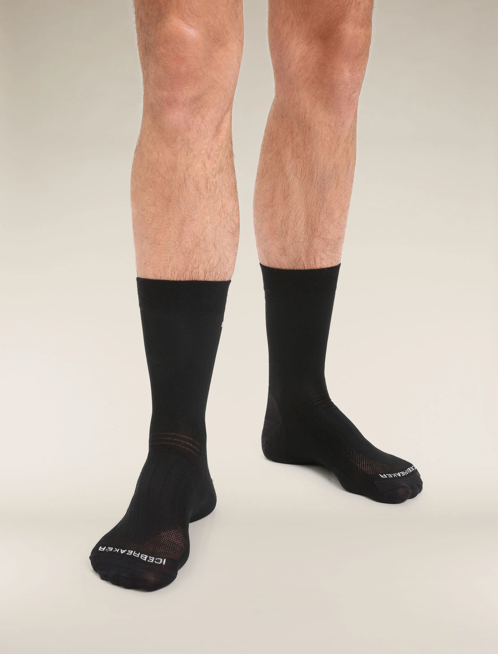 Men's Merino Hike Liner Crew Socks - Image 2